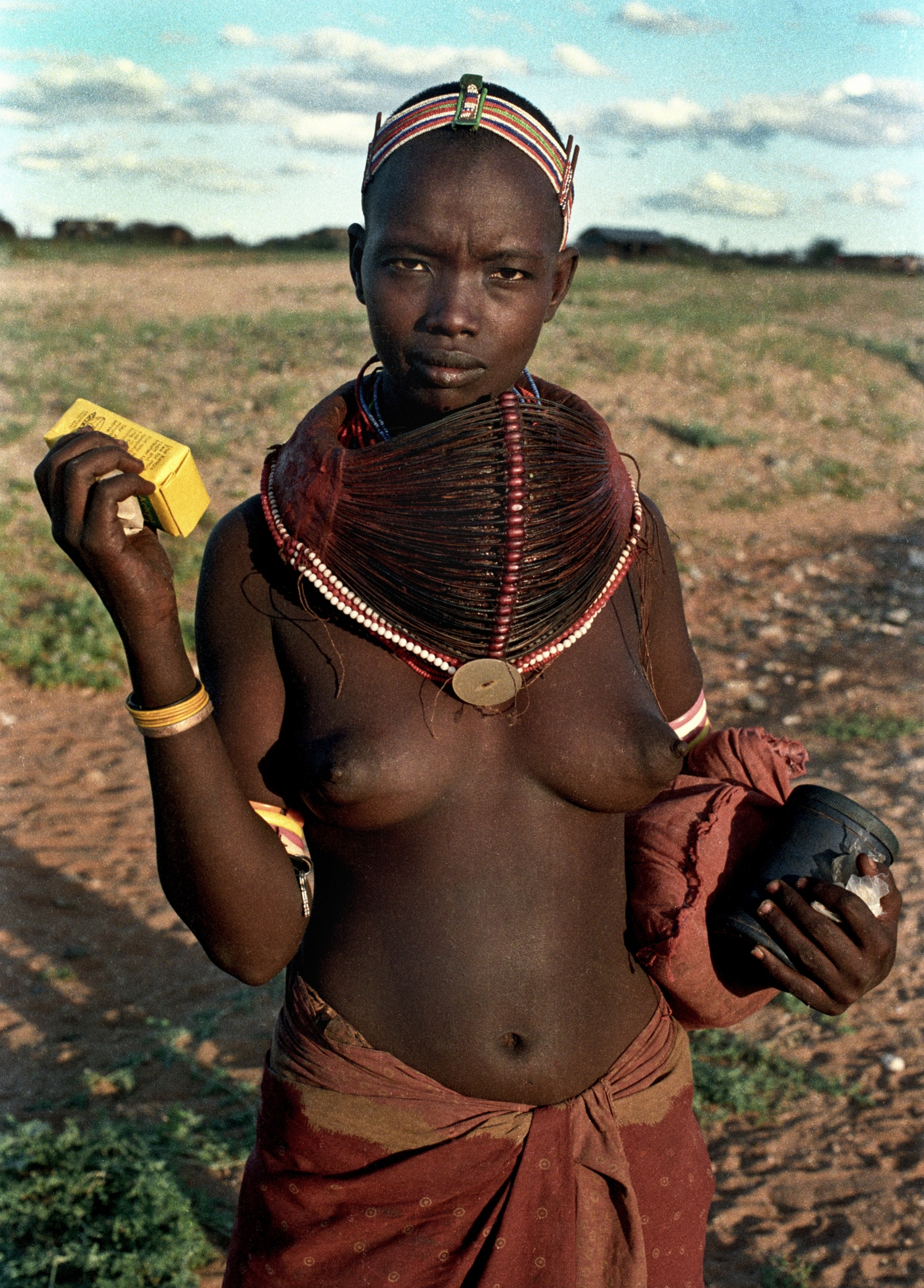 Rendille woman, Korr, Kenya