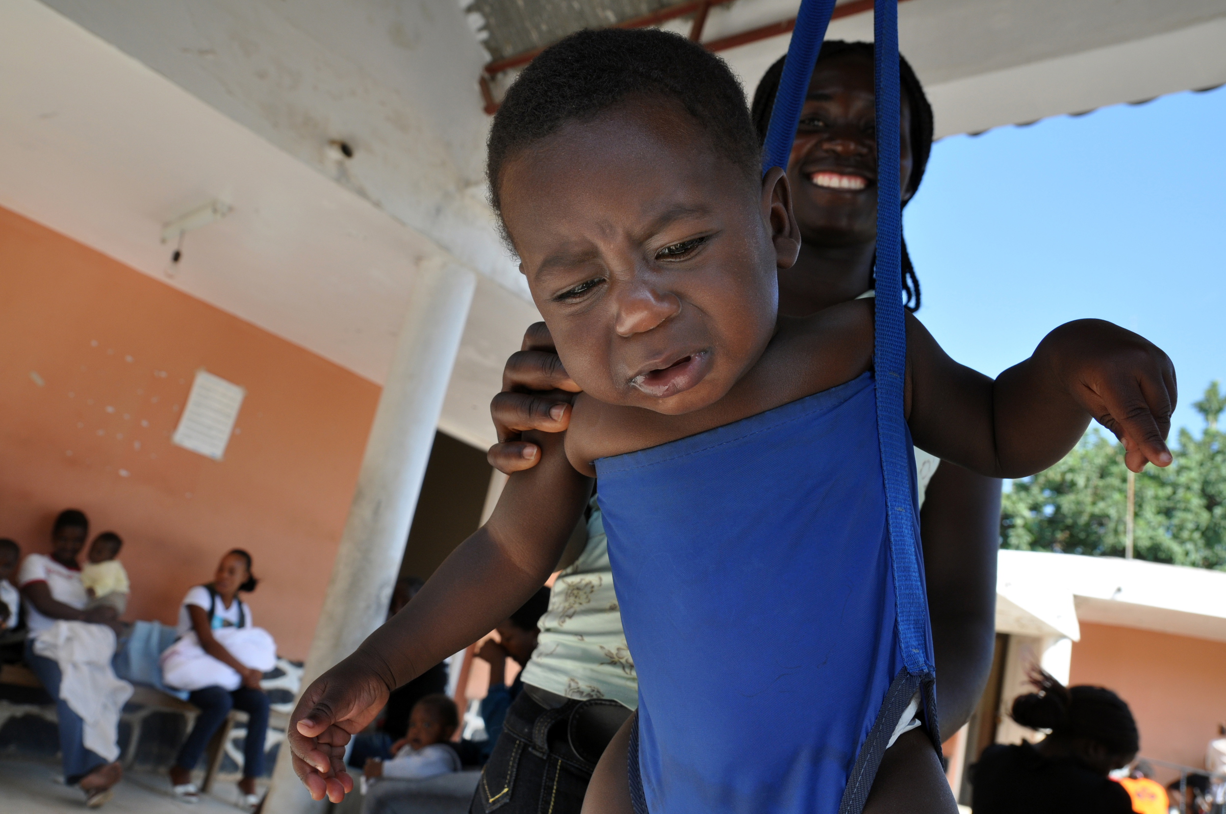 Health clinic, Bei Province.