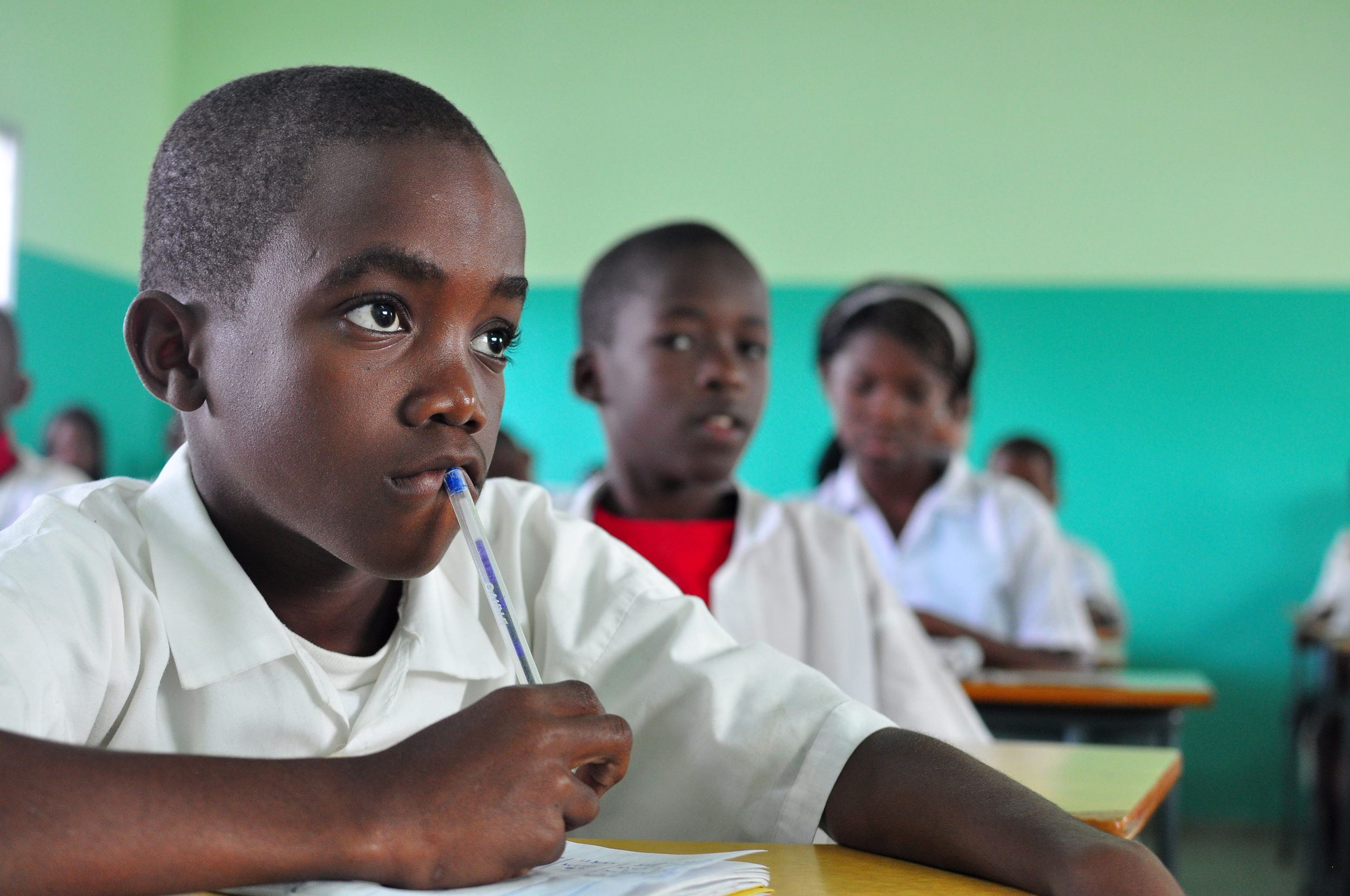 Angolan classroom