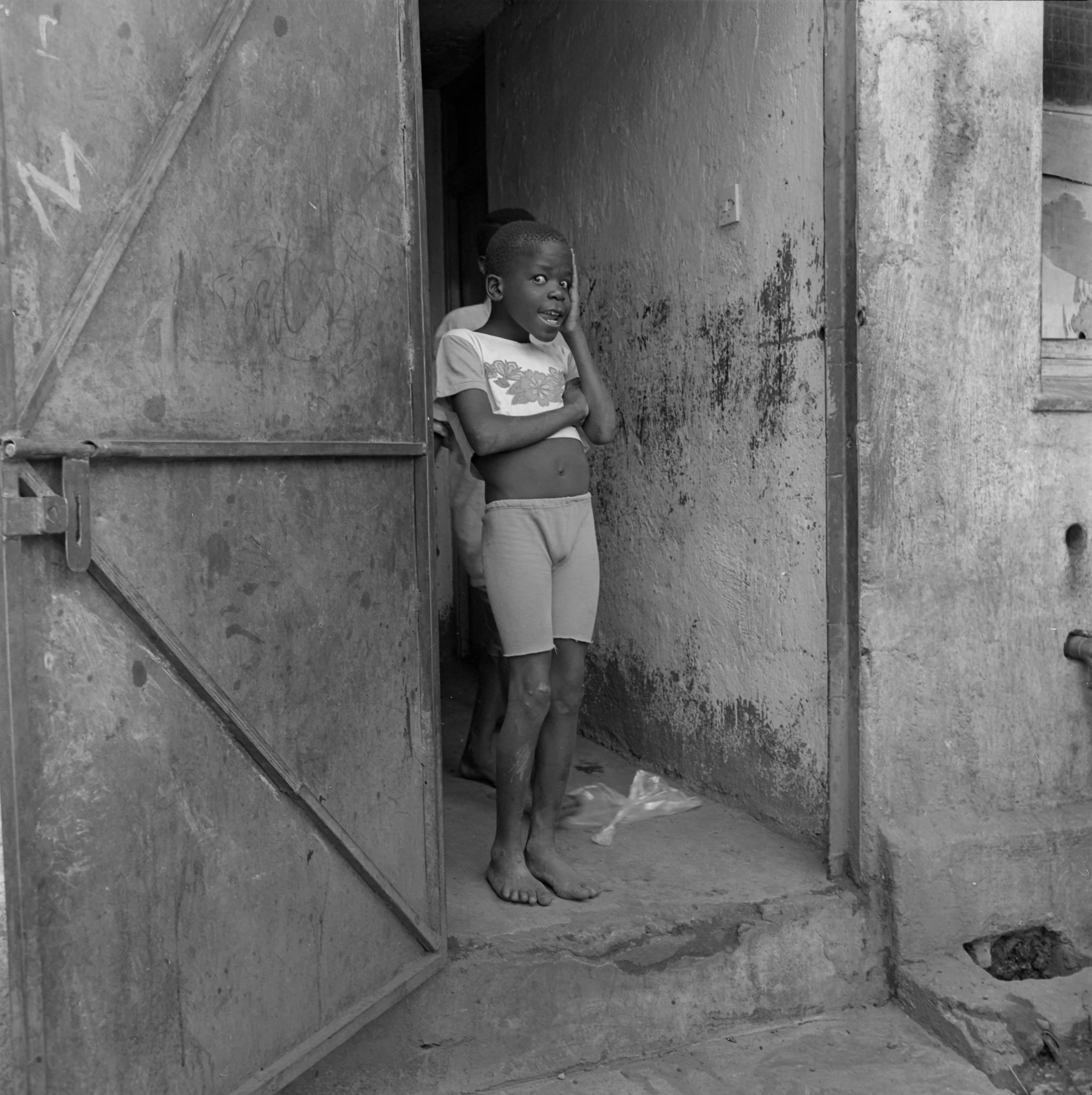 Street boy in rescue center, Nairobi