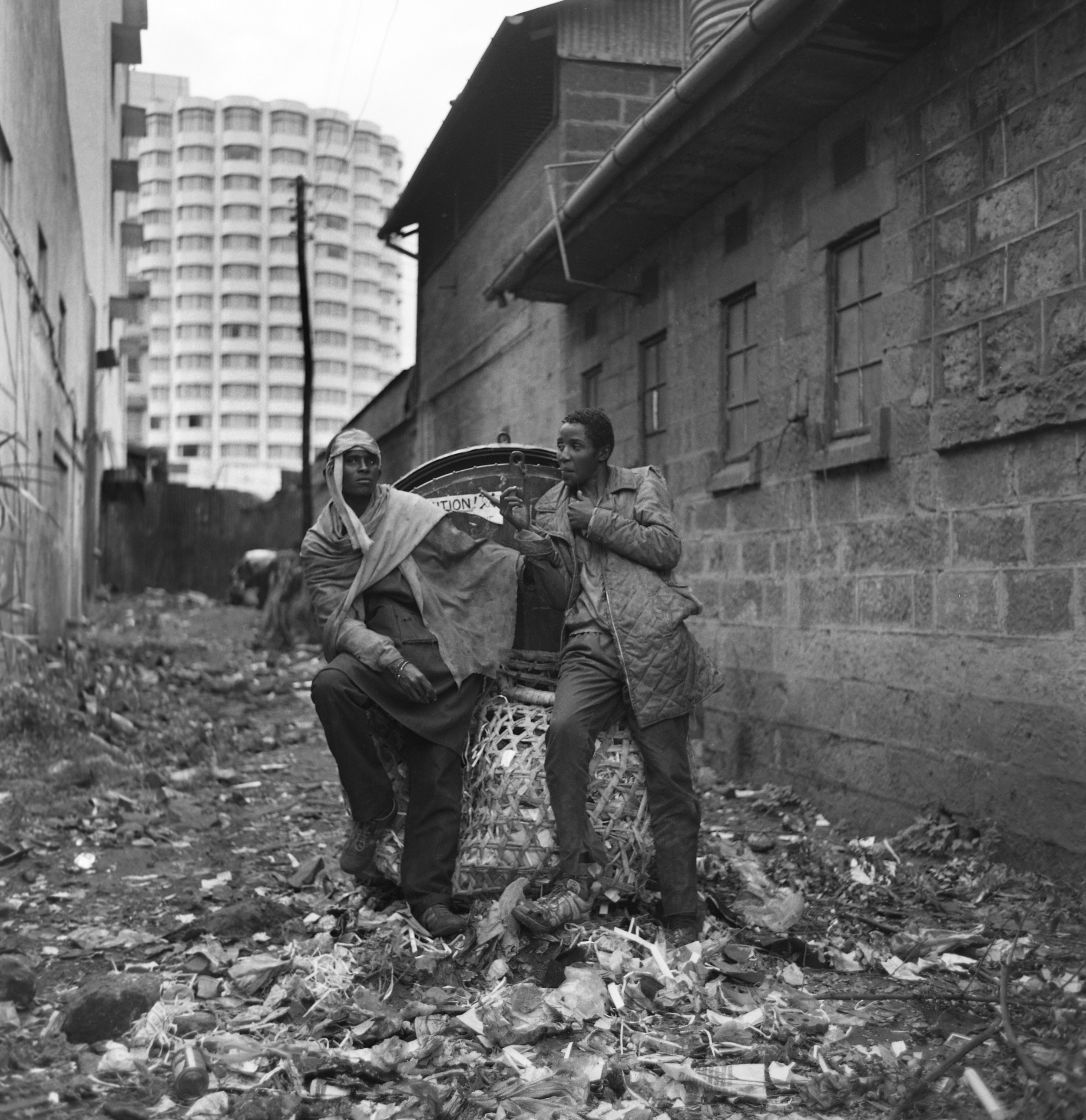 Teenage street boys