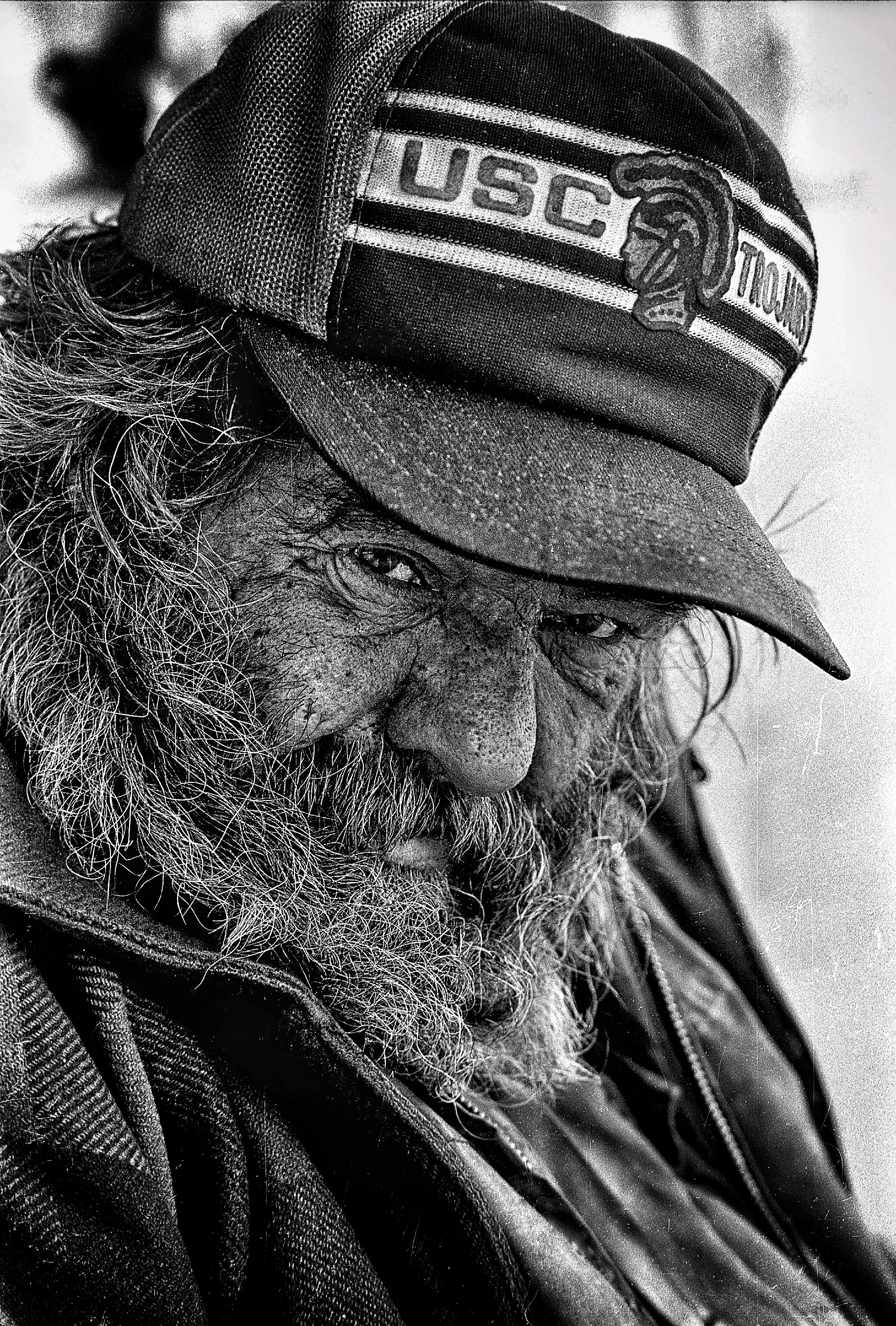 Bob, homeless in Van Nuys CA, 1984