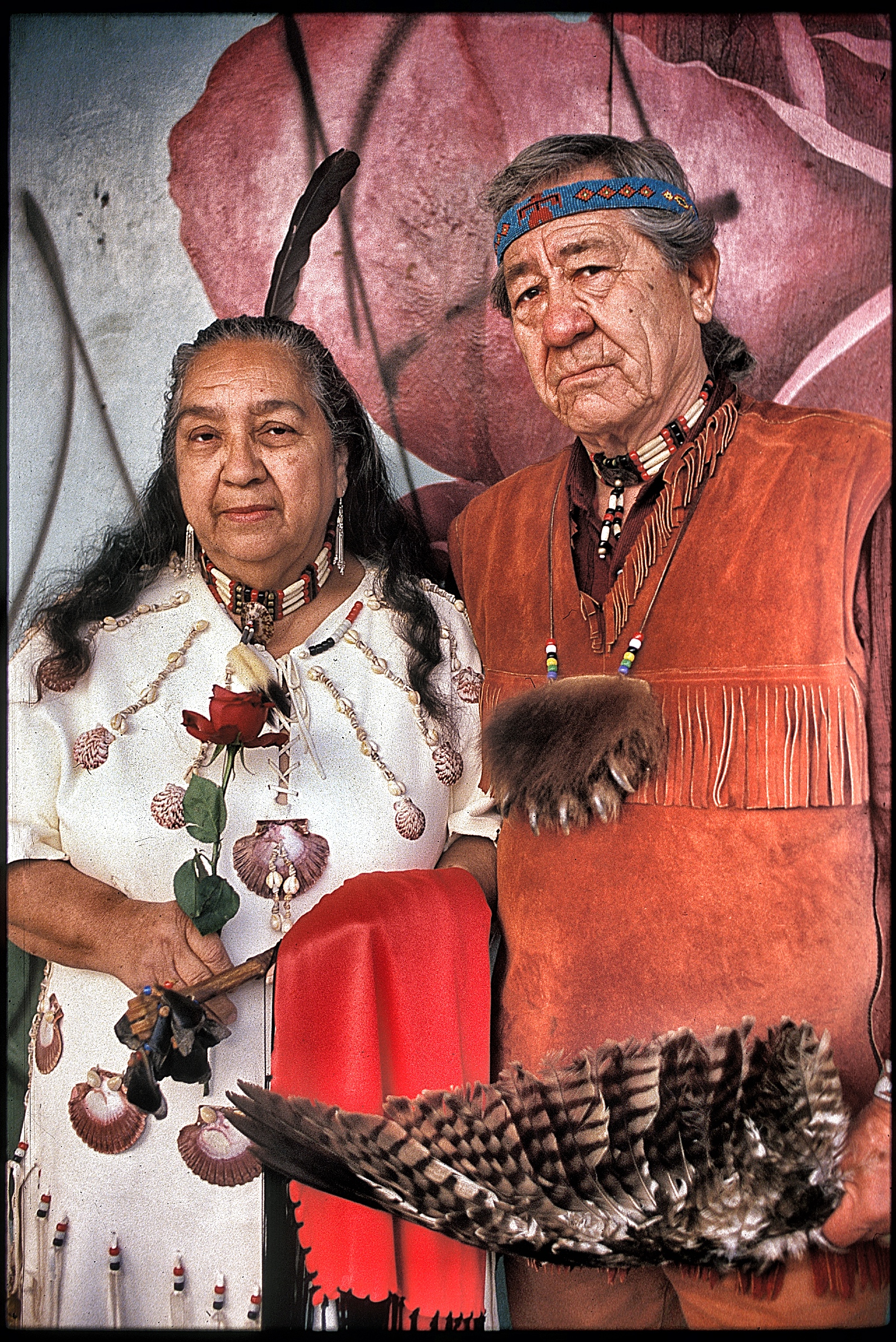  Gabrielino tribal leaders, Pasadena, 1991 