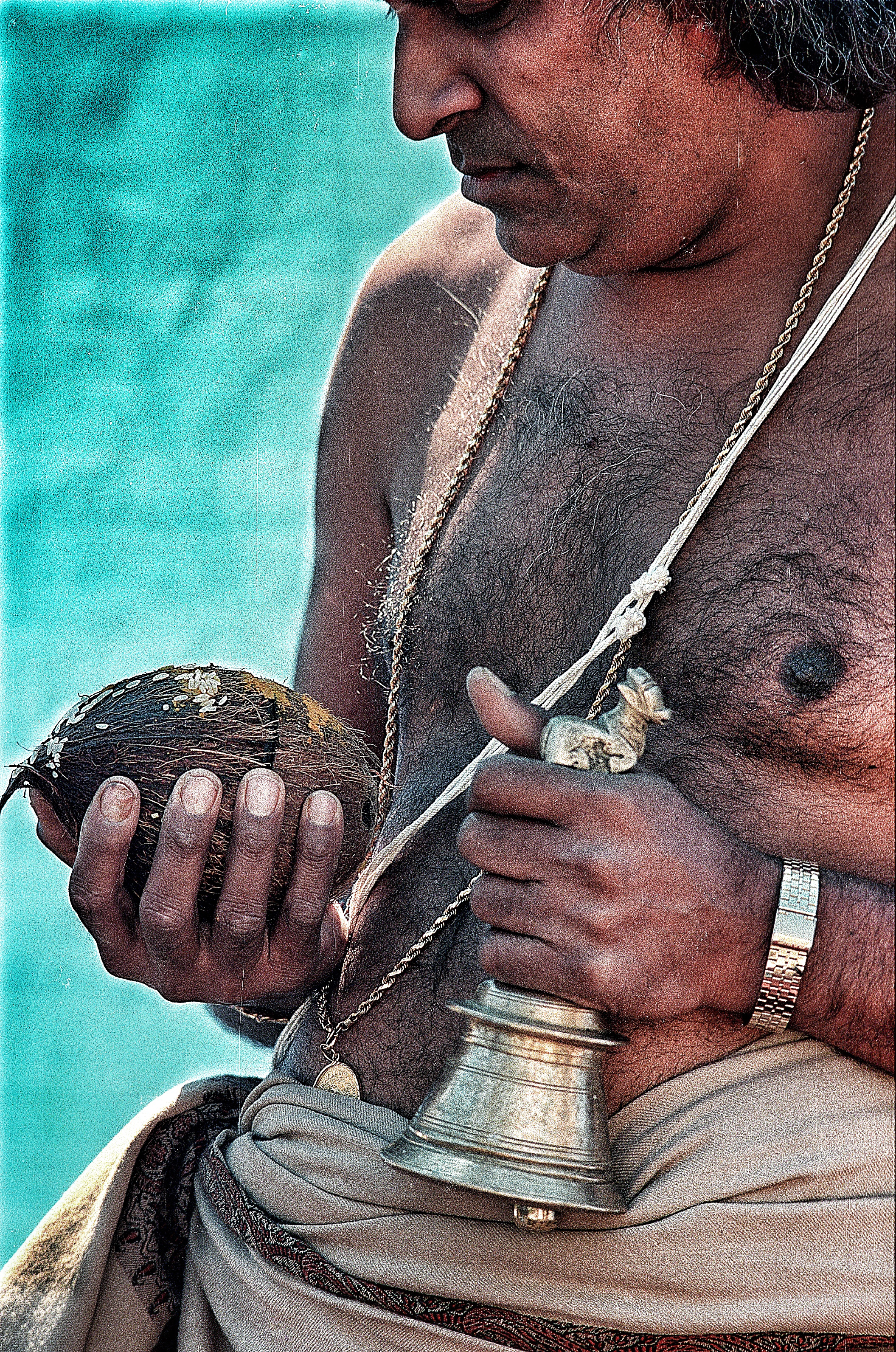  Hindu temple, Malibu.   Read: Hindu wedding   