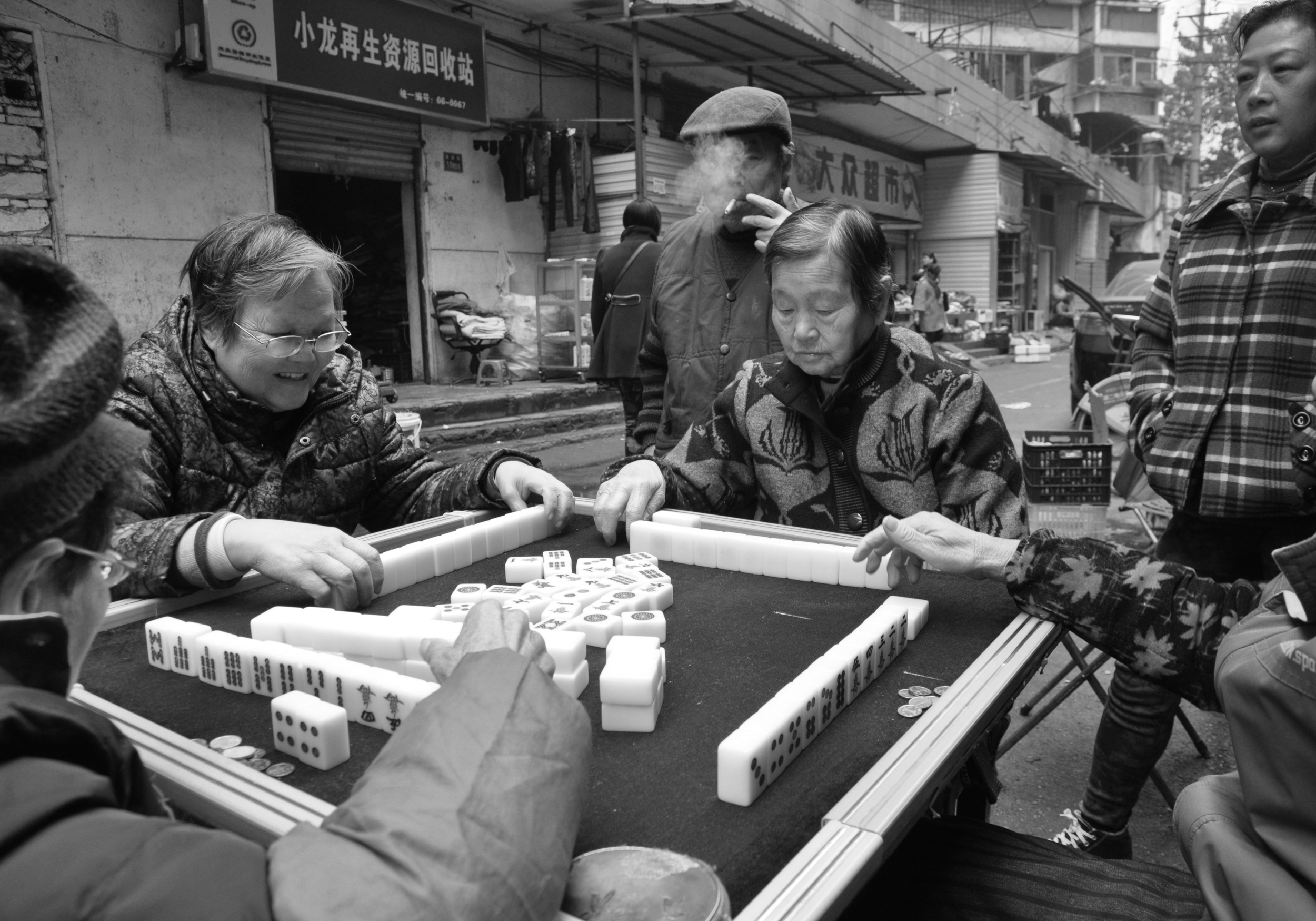  Mahjong game, Wuhan 