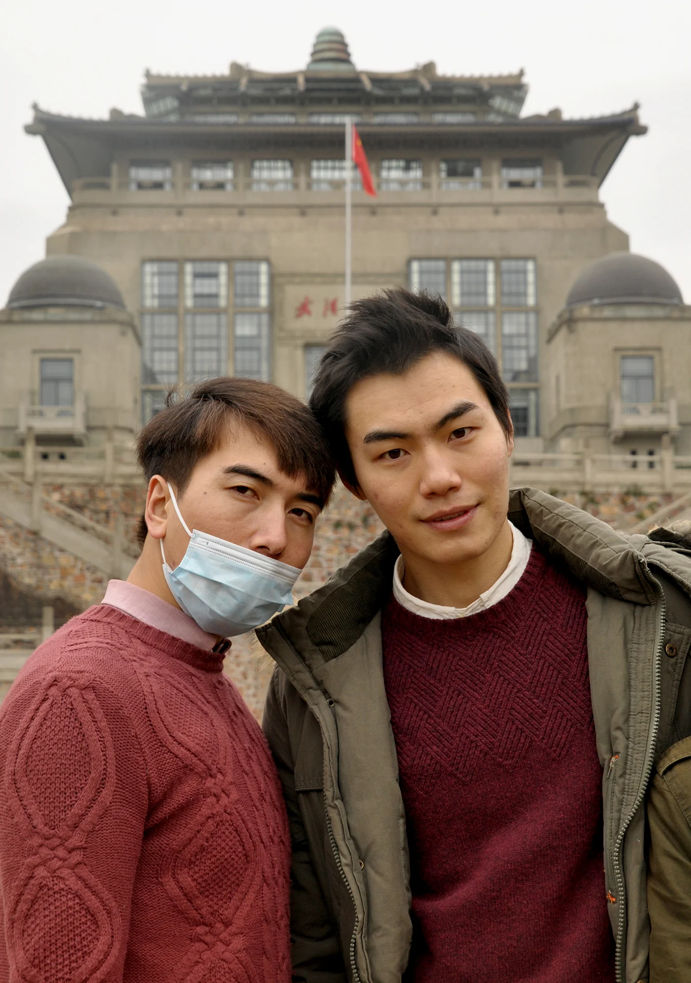 Wuhan University students, 2015