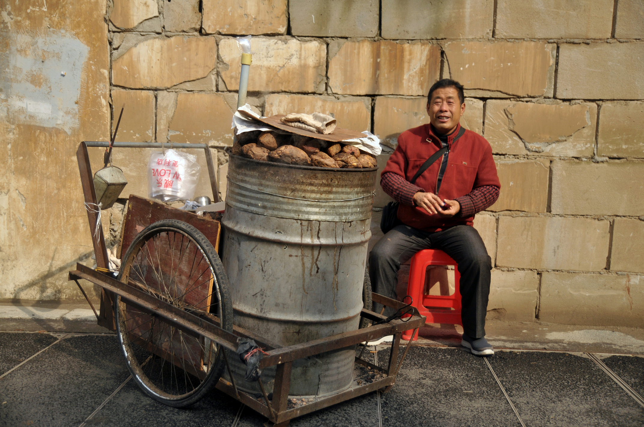  Street vendor, Wuhan 