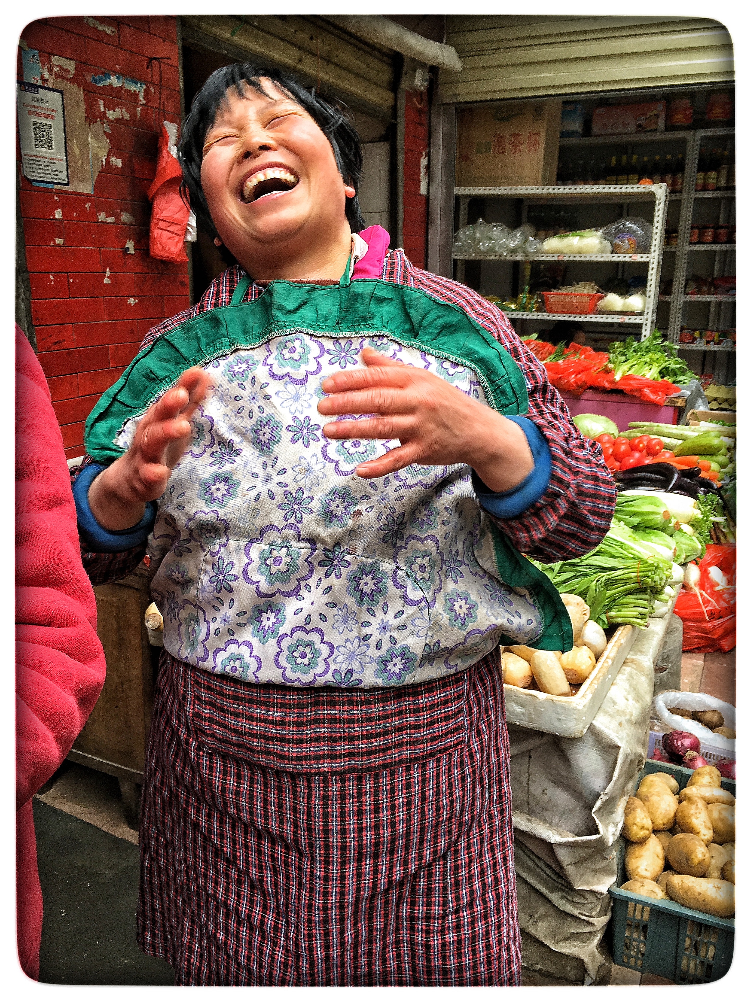  Market woman, Wuhan 