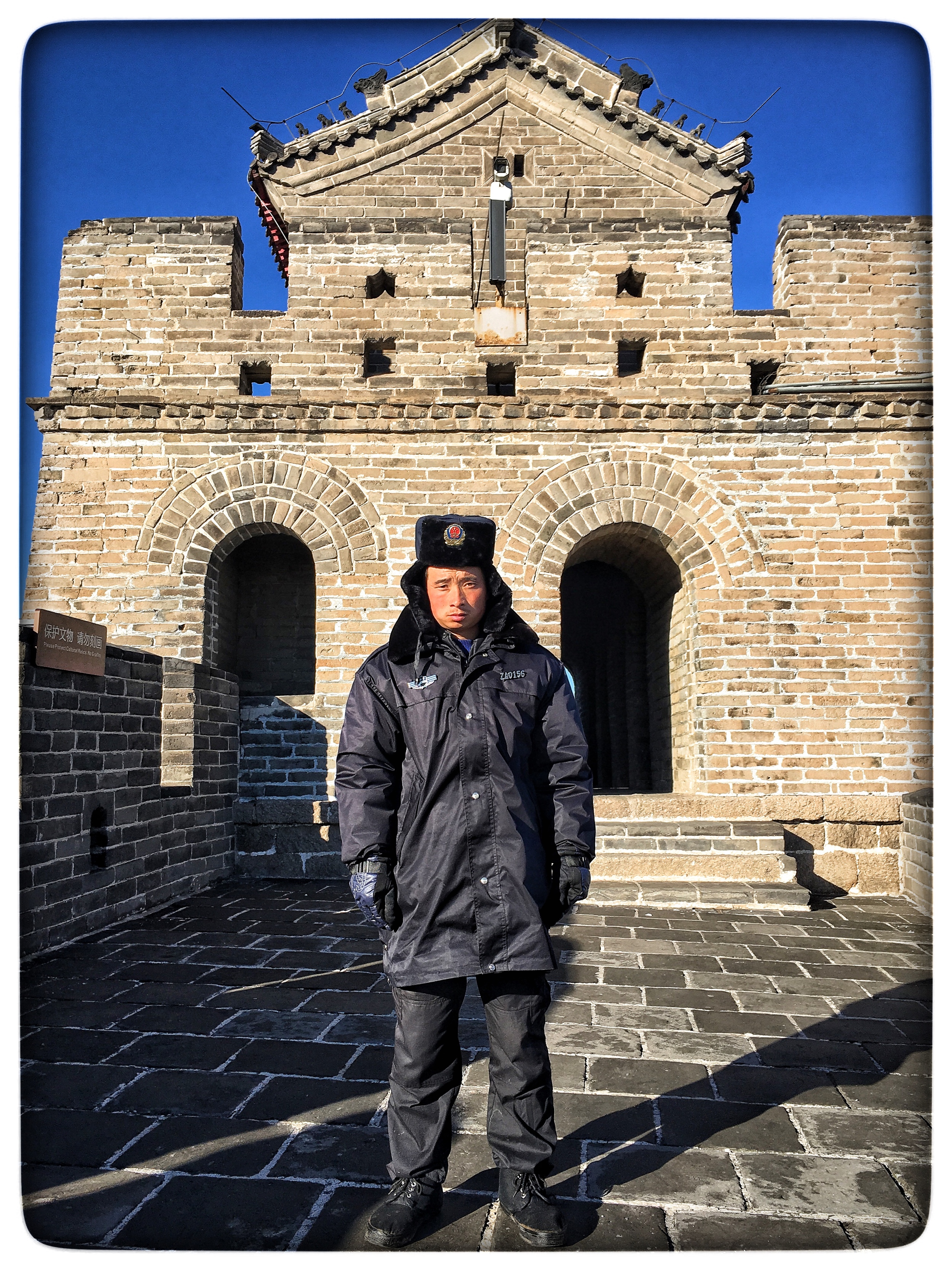  Great Wall of China guard 