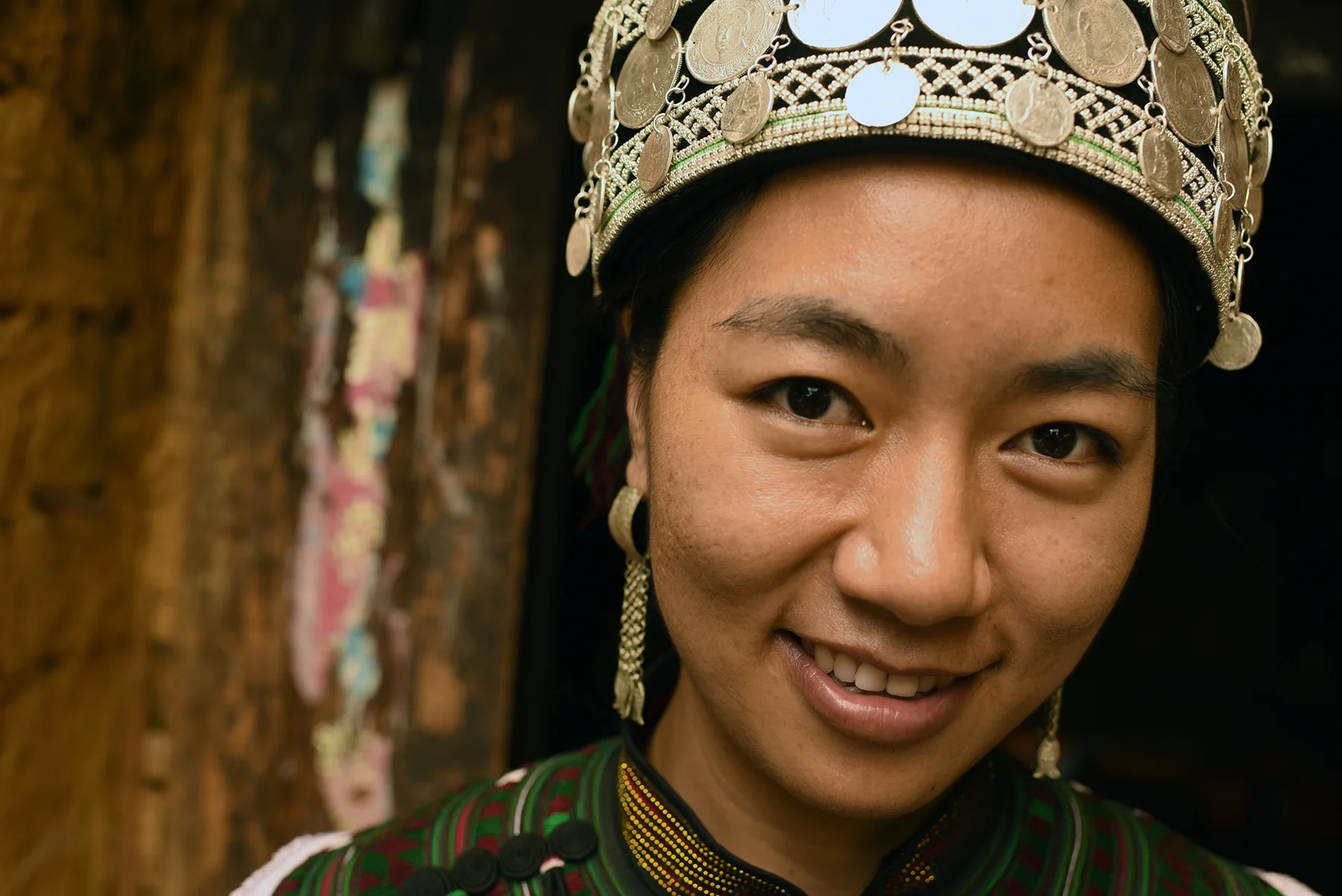 Hani singer, Luomo Village, Yunnan, 2017