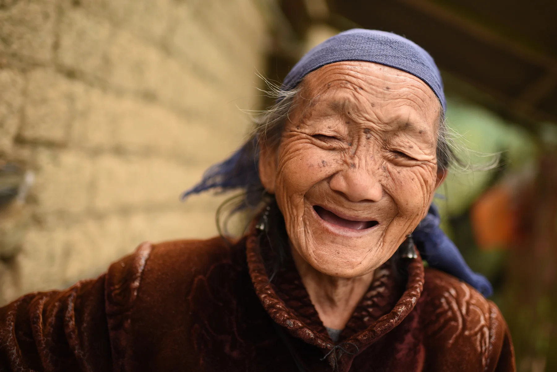 Hani elder, Potuo village, Yunnan, 2017
