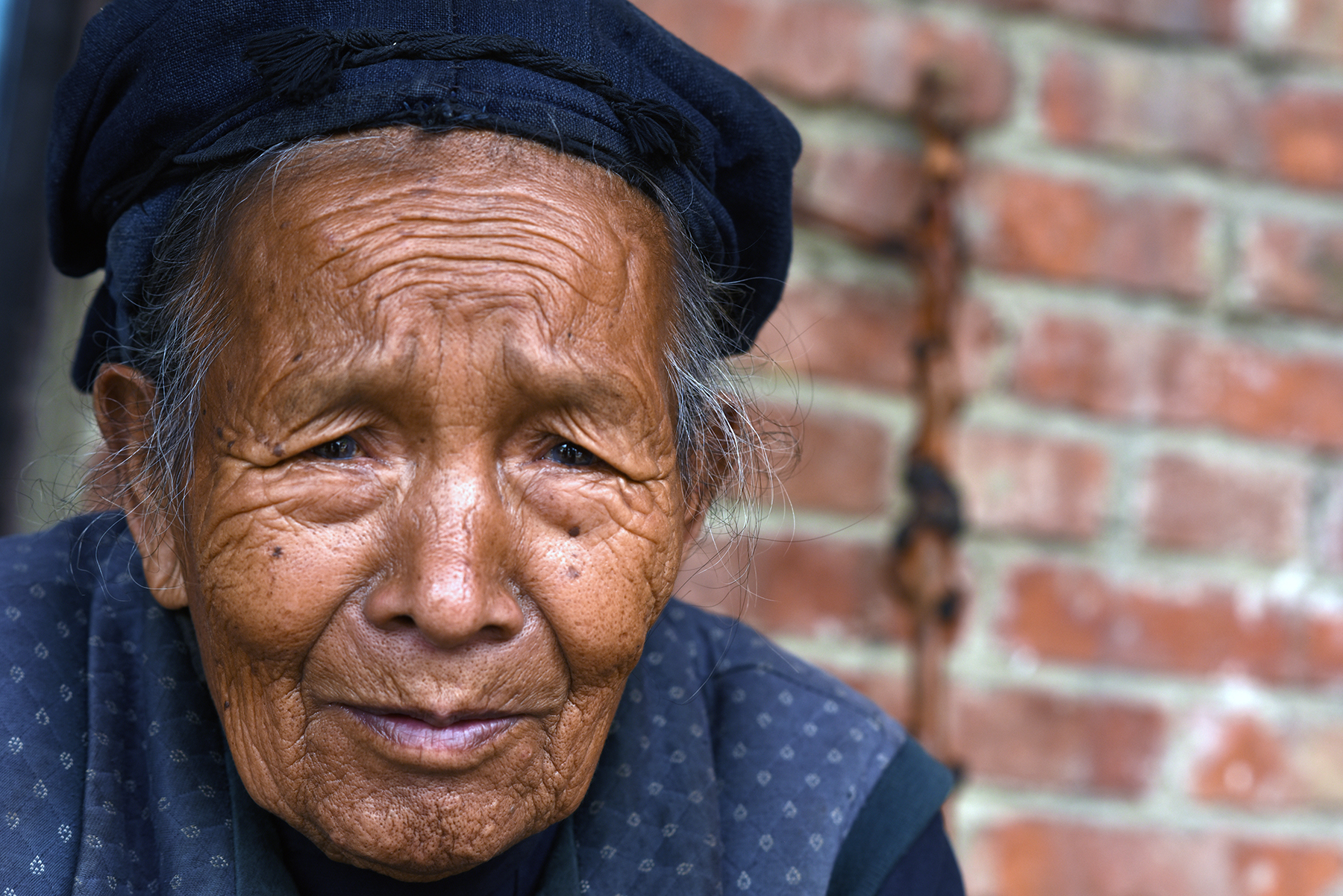  Hani elder, Potuo village, Yunnan, 2017 