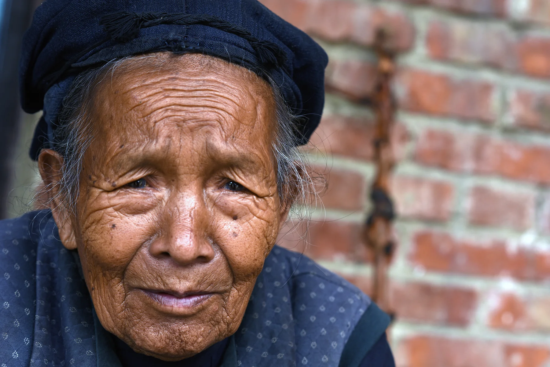 Hani elder, Potuo village, Yunnan, 2017