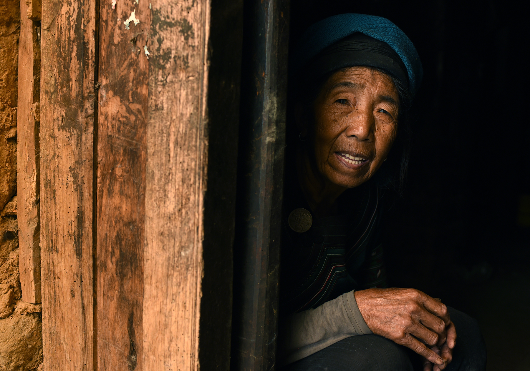  Hani elder, Luomo village, Yunnan, 2017 