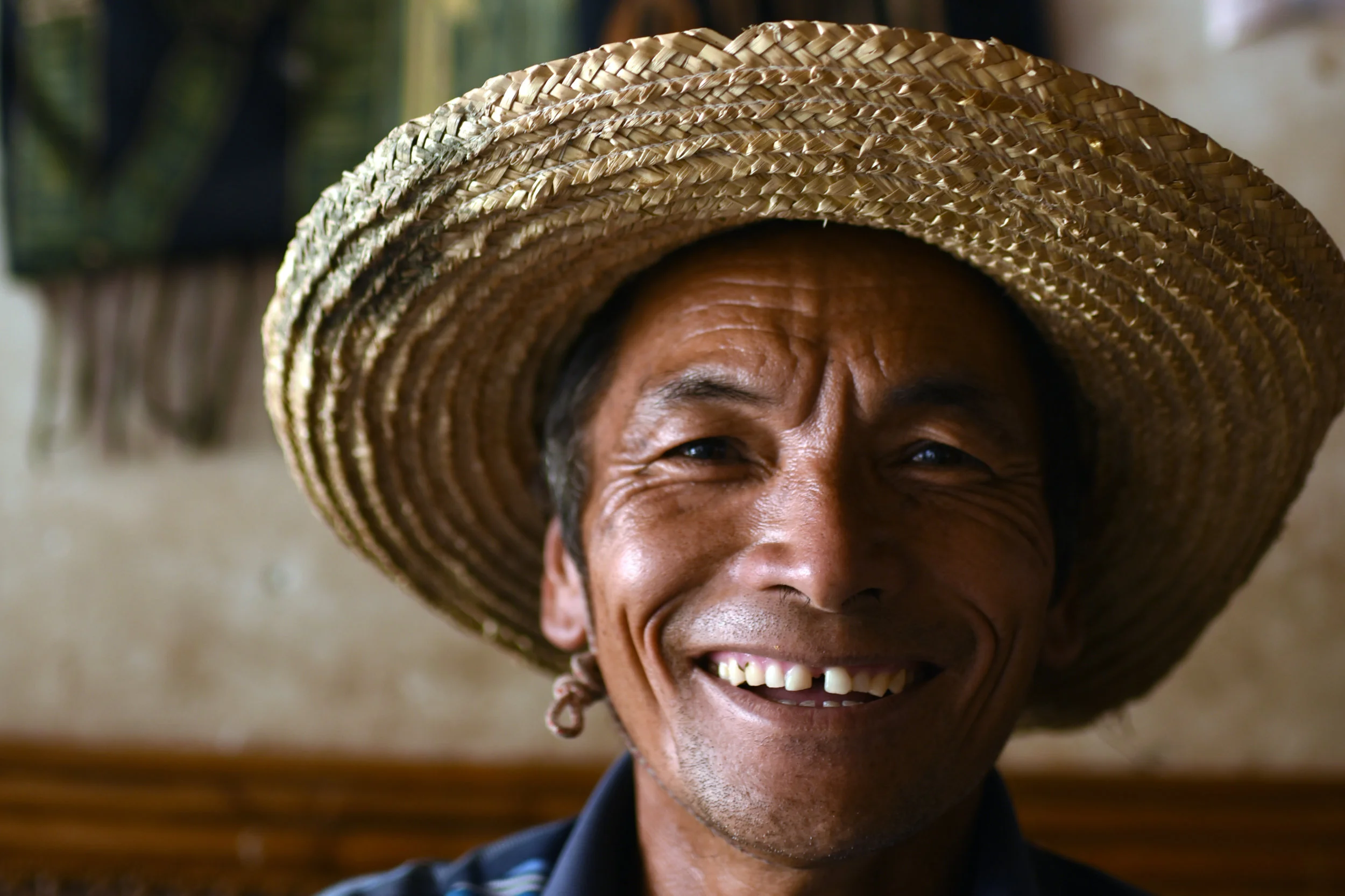 Farmer, Dayangjie town, Yunnan Province, 2017
