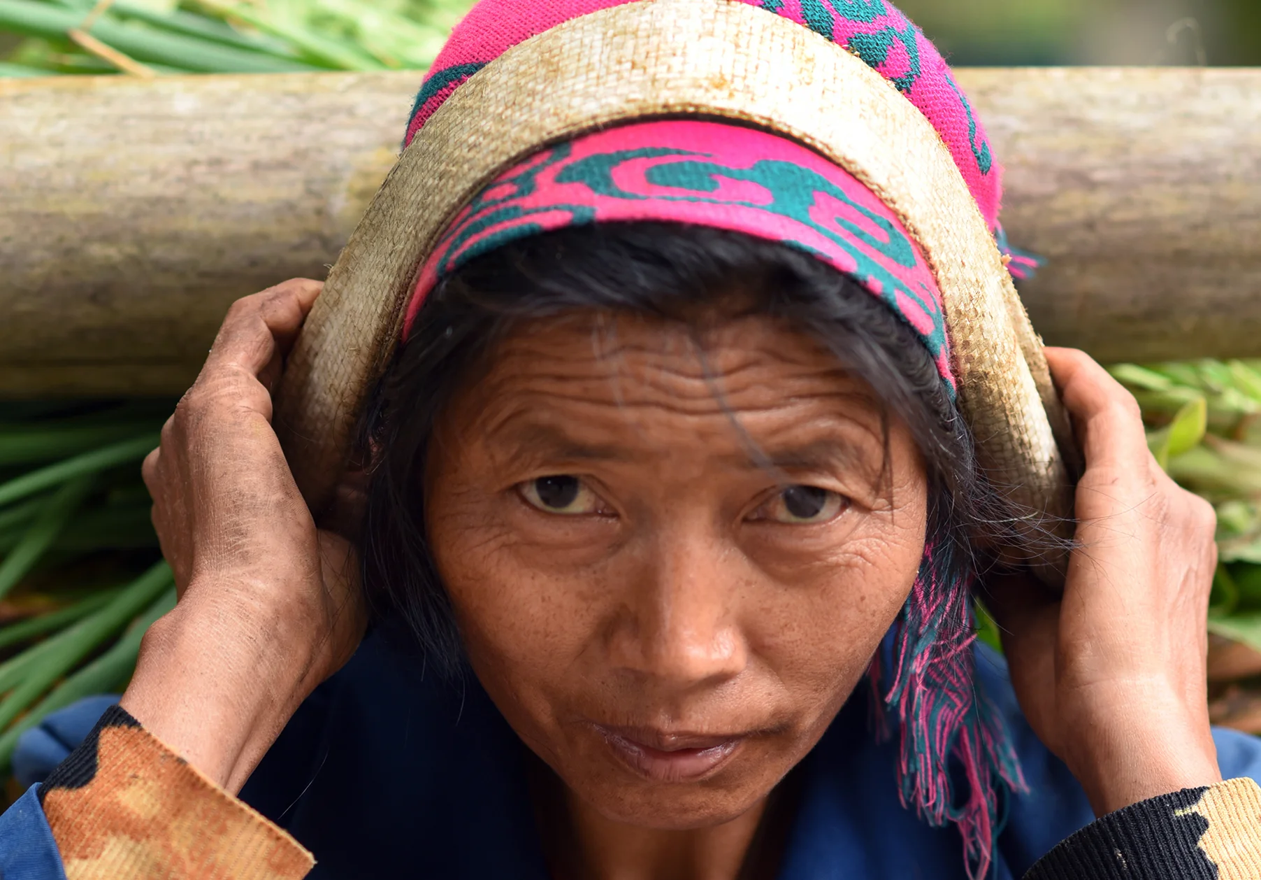 Hani farmer, Potuo village, Yunnan, 2017