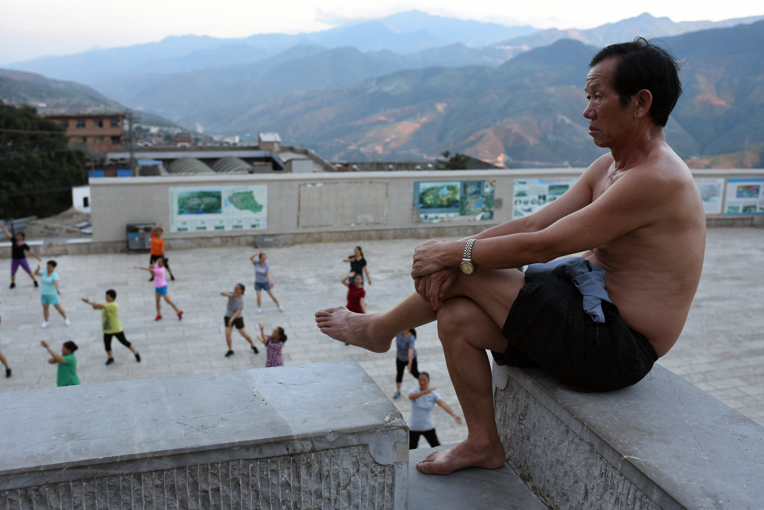  Community exercise, Honghe 