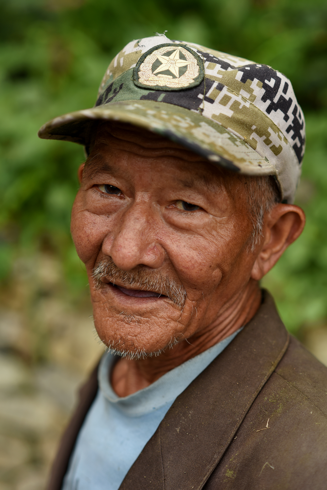  Farmer, Potuo village 2017 