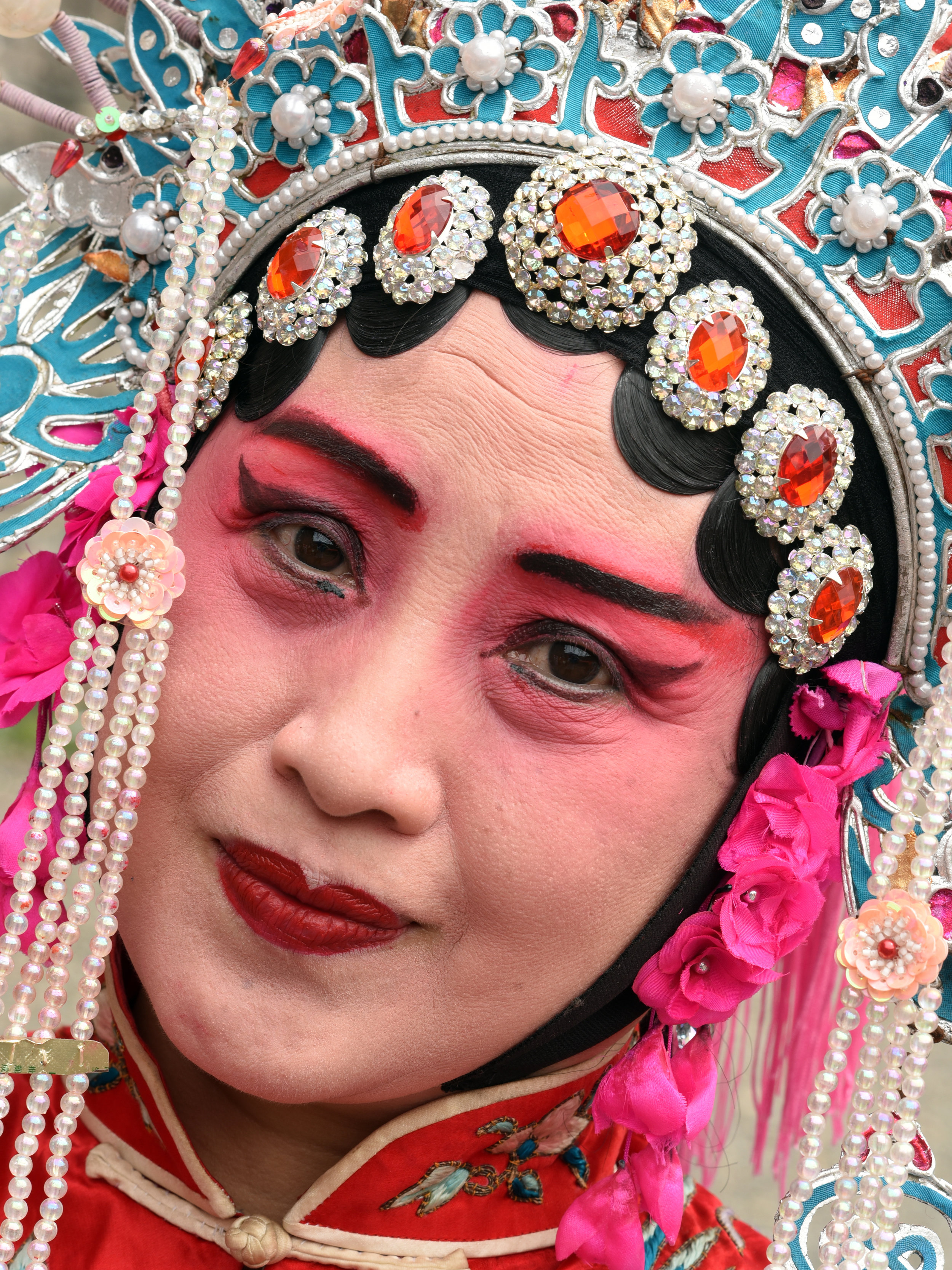  Opera performer, Jingzhou, China 