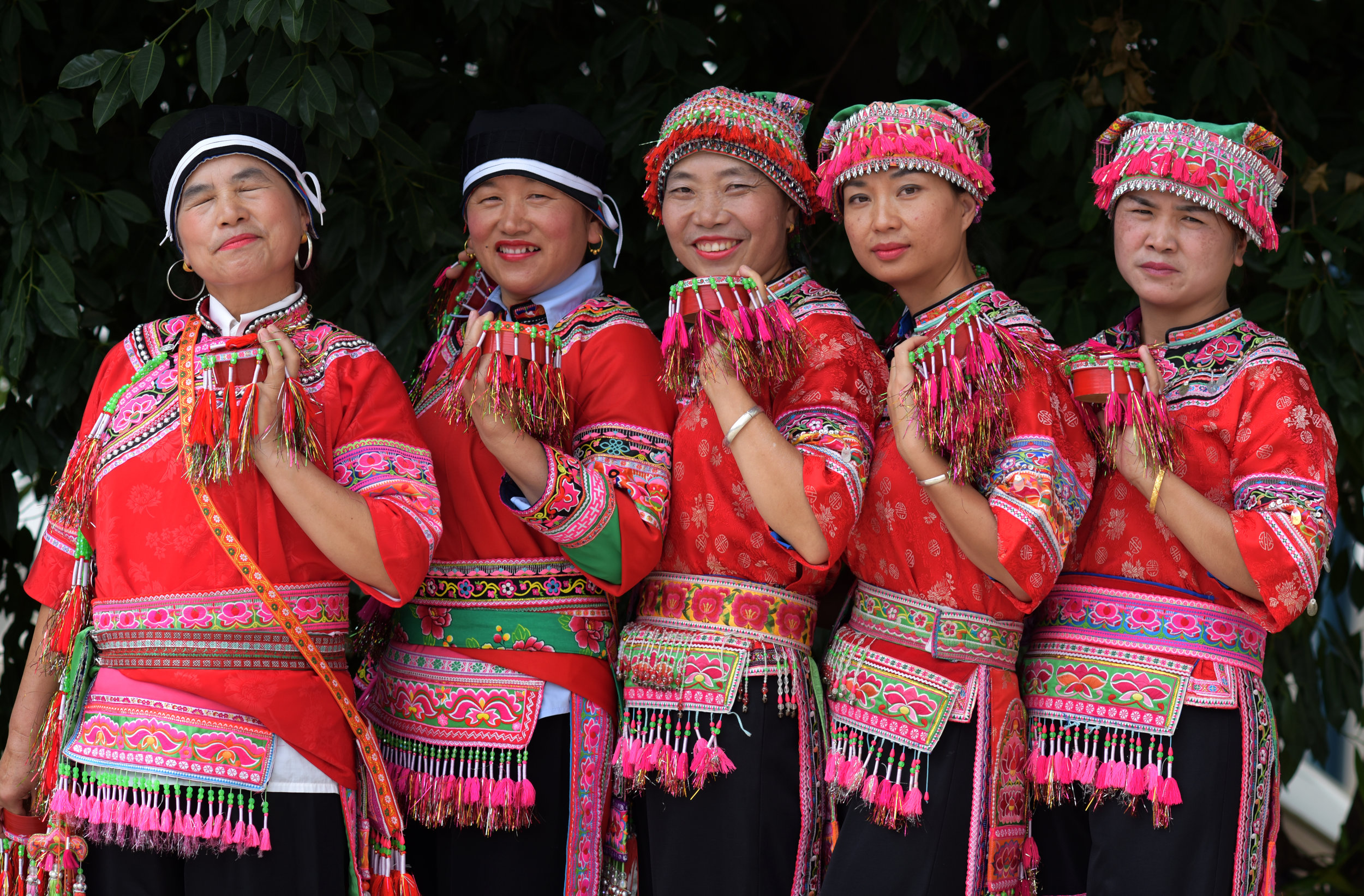  Yan He dance and Yi costume design, Yang Wu village 