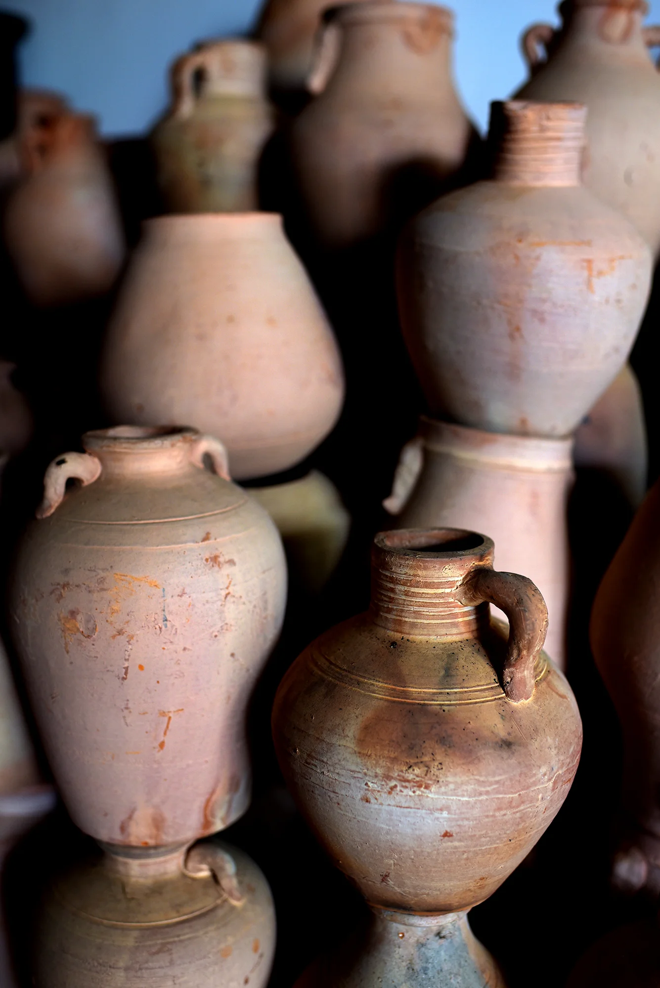 Pottery of Xia Yugu, Inheritor of ICH pottery, Cao Shi village, Jingzhou