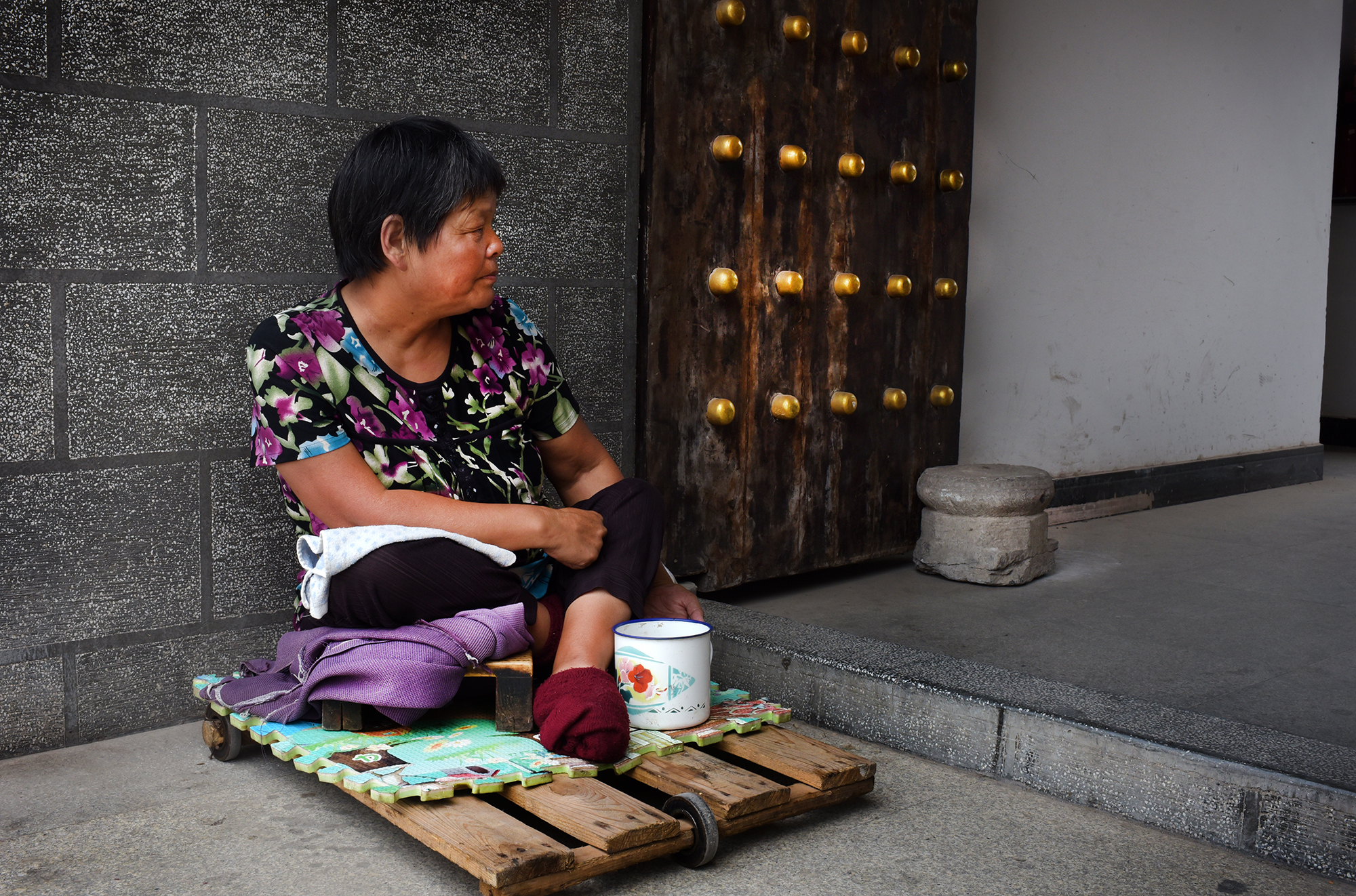 Beggar at the gate