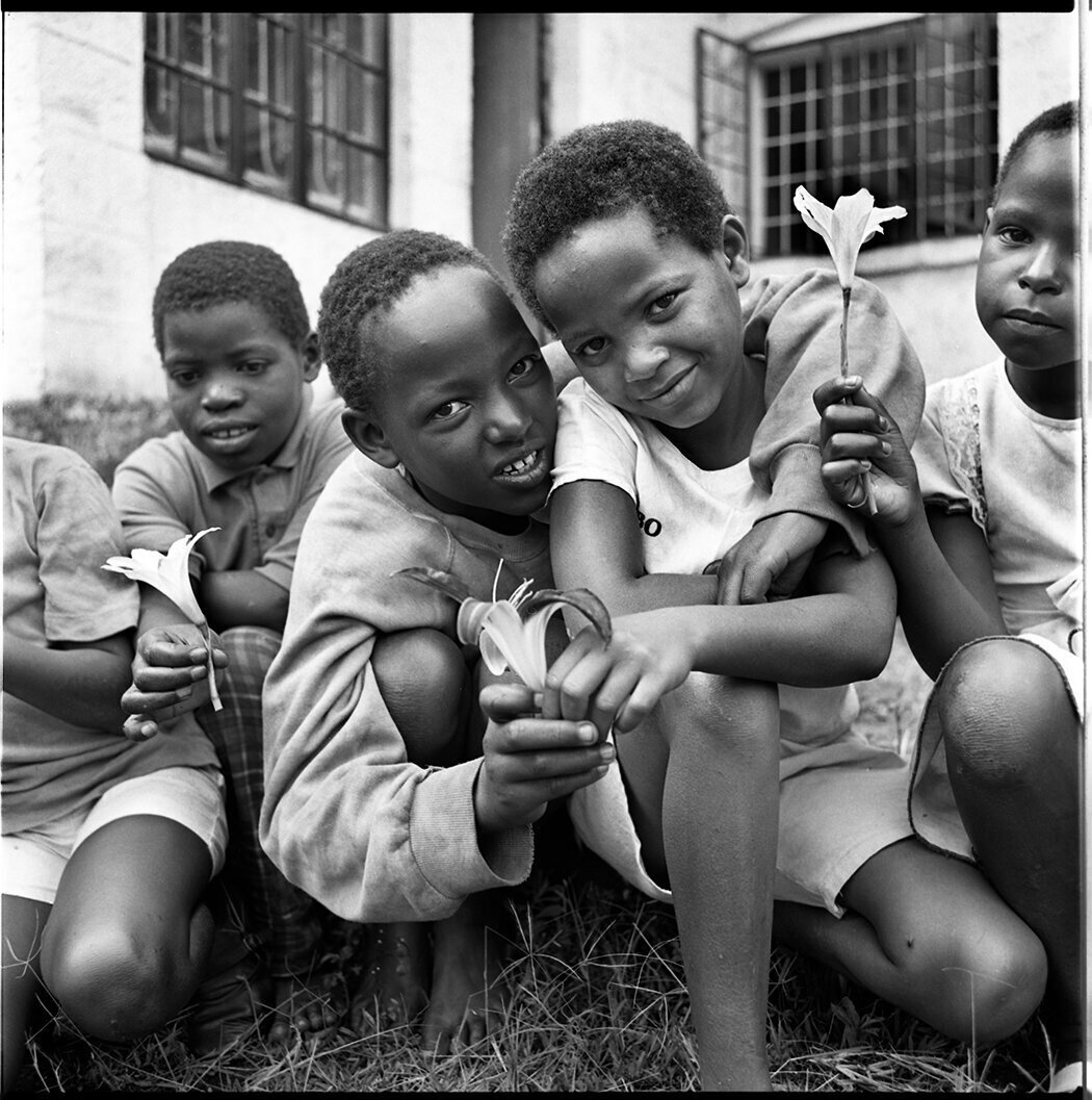 Street girls in rescue center, Kenya 1993