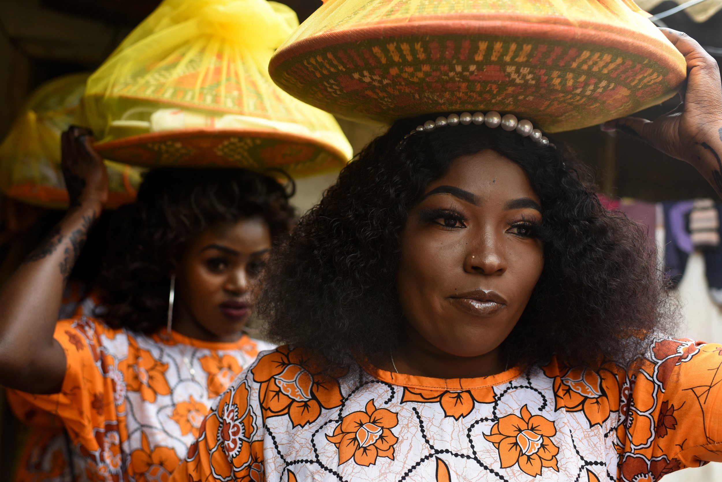 Nubian bridesmaids, Kibera