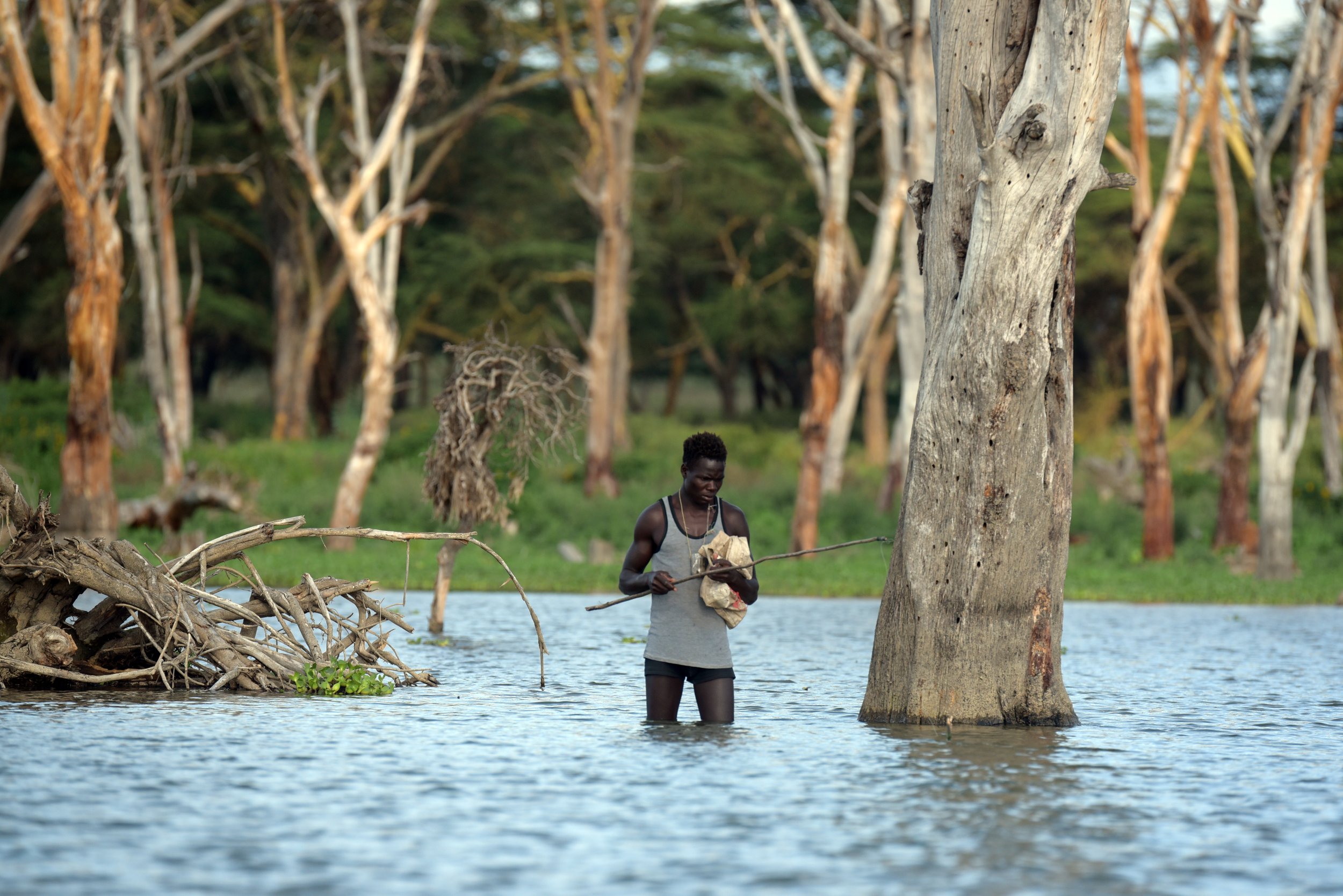  Fisherman, Lake Naivasha 