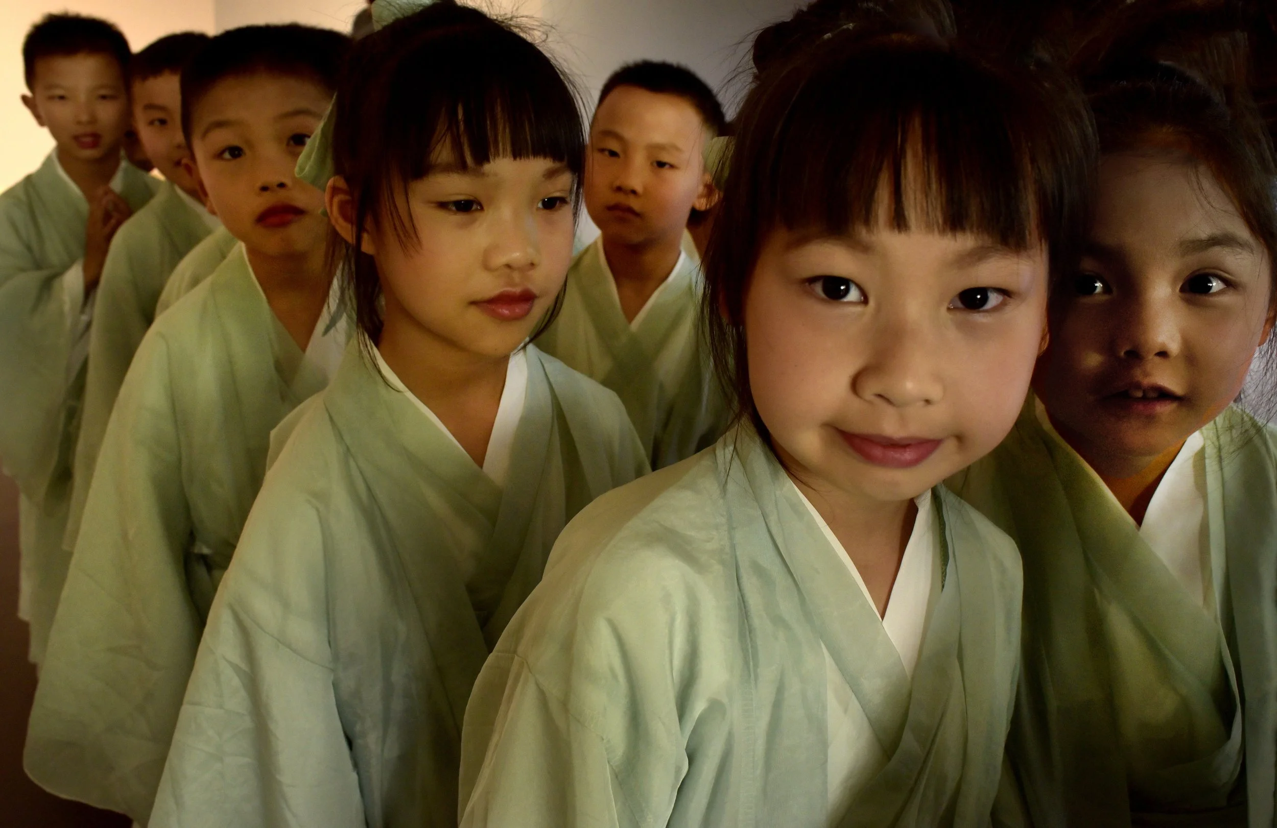  Child performers at a literacy event, Nanchang 
