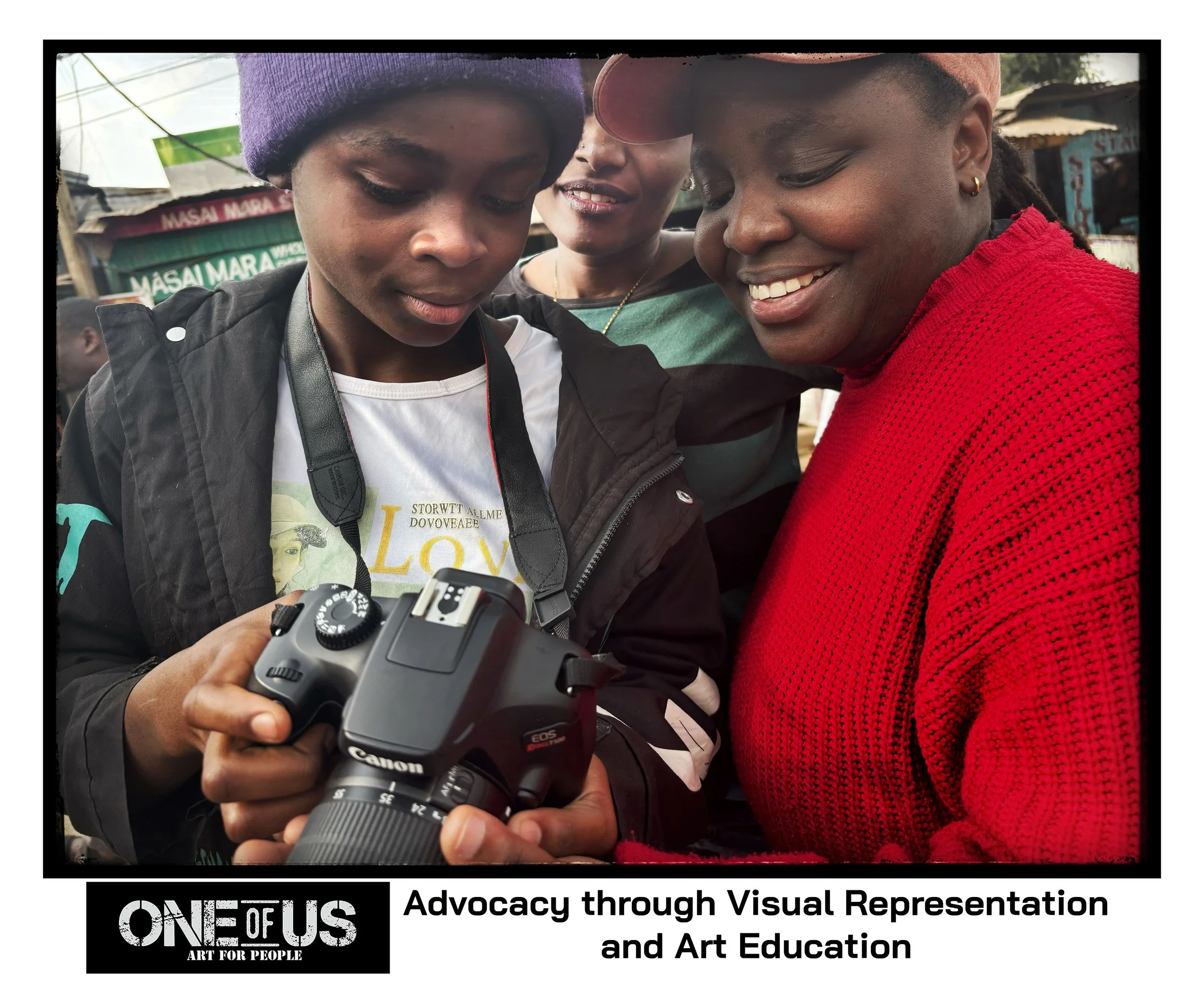    Photography workshop with Golden Girls Program, UWEZA. Kibera, Kenya 2026   