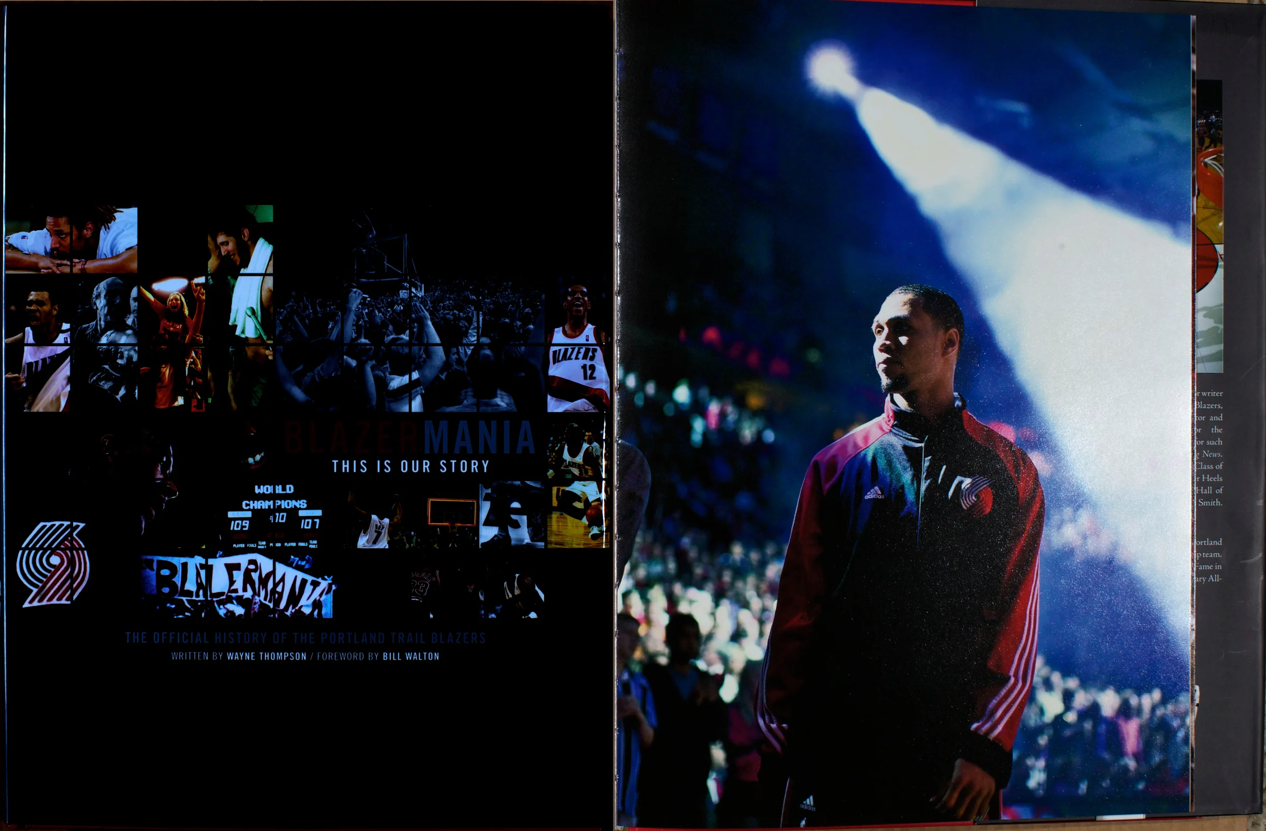 Portland Trail Blazers 50th Anniversary Book