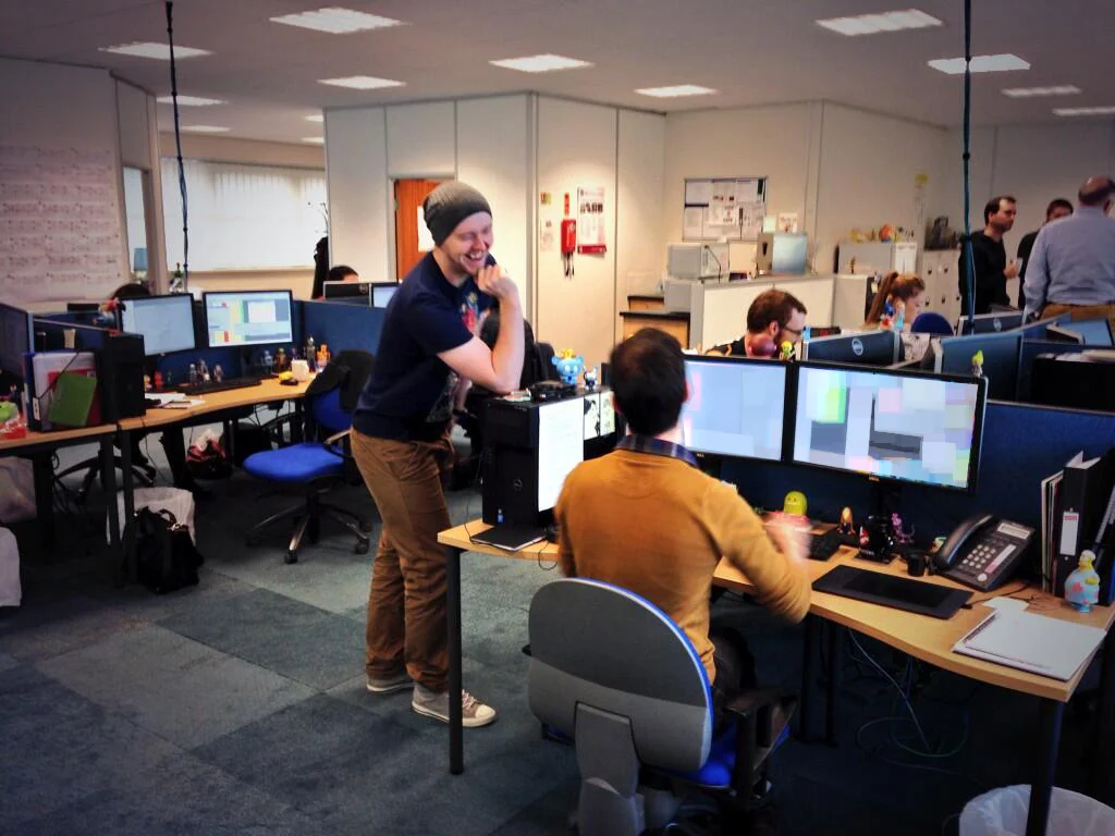 The other two Animation leads Craig Knowles ( @Knowlio) and James White ( @Jimbo_Designs)
