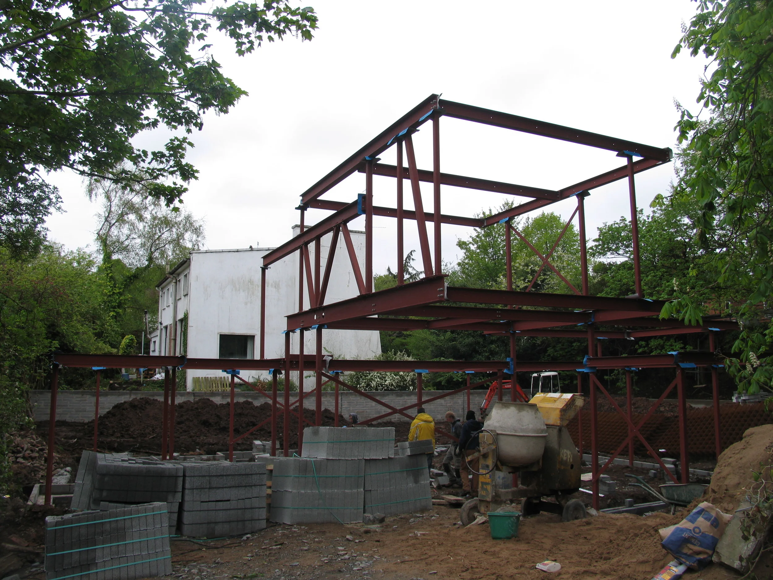 view from site entance
