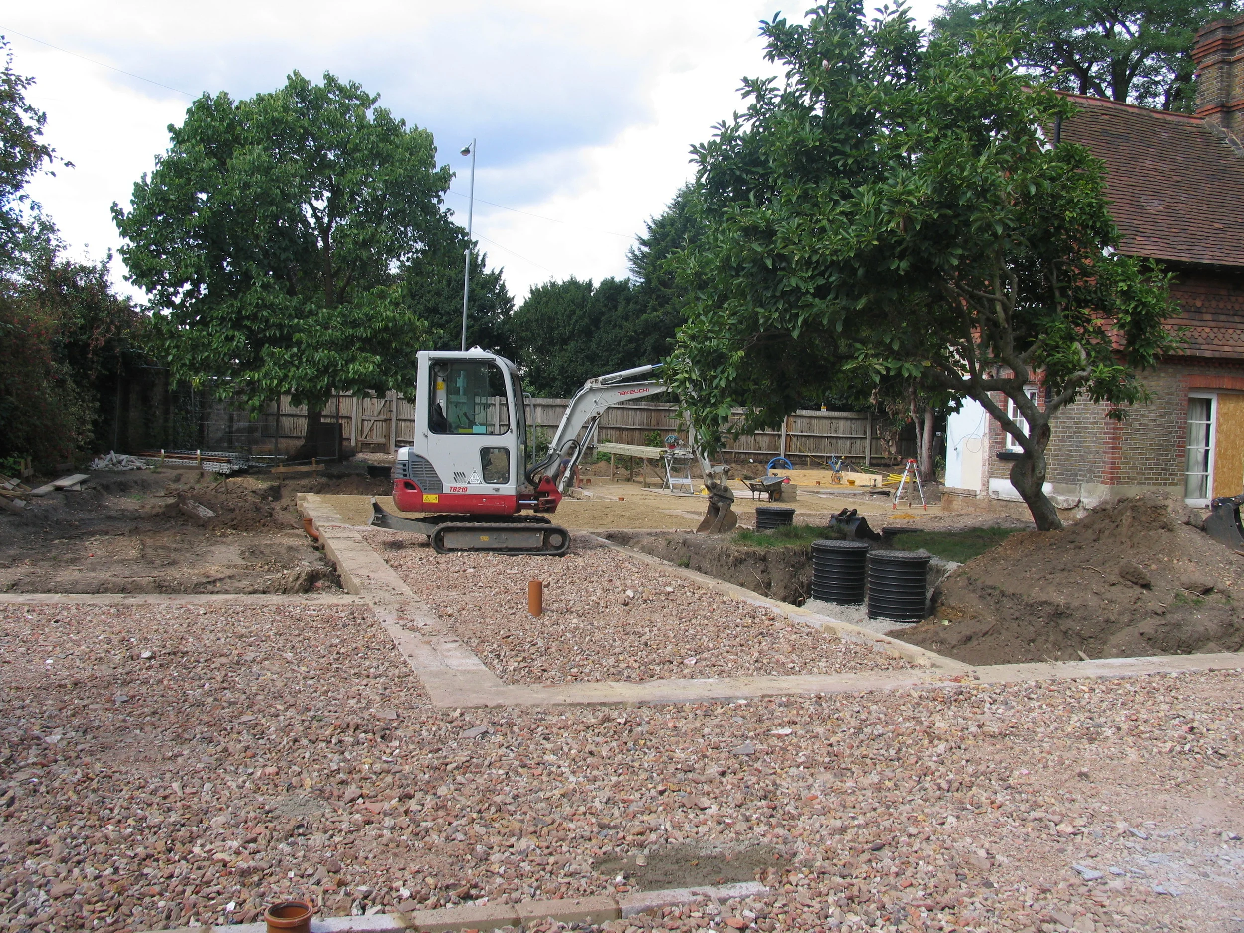 view from garden room