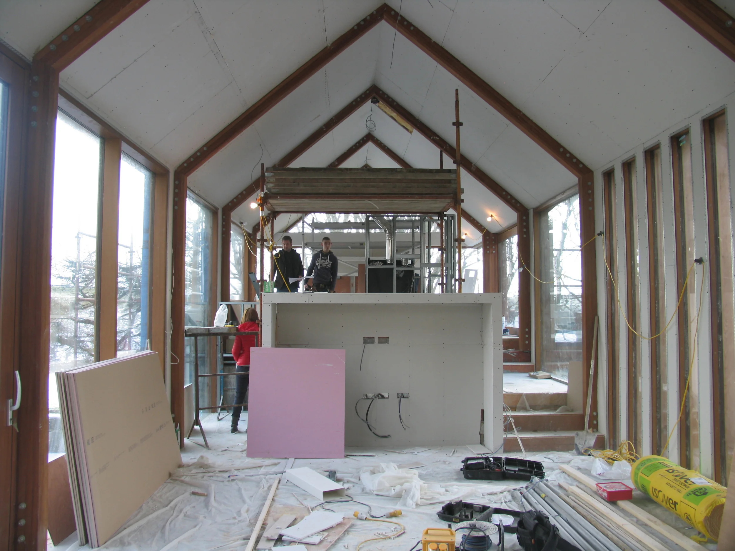 view from kitchen
