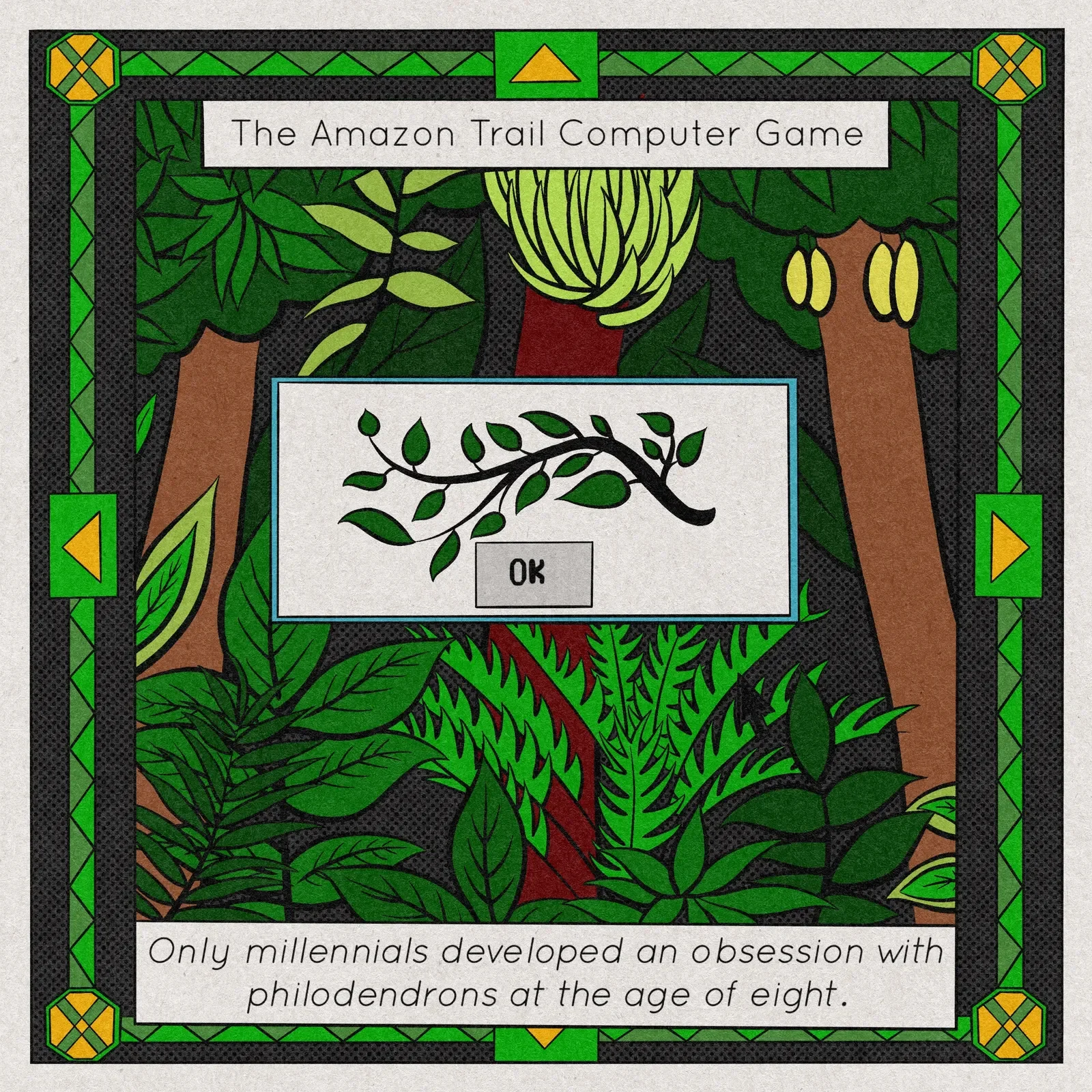 "Things in the 90s that Sparked my Love of Houseplants," for The New Yorker