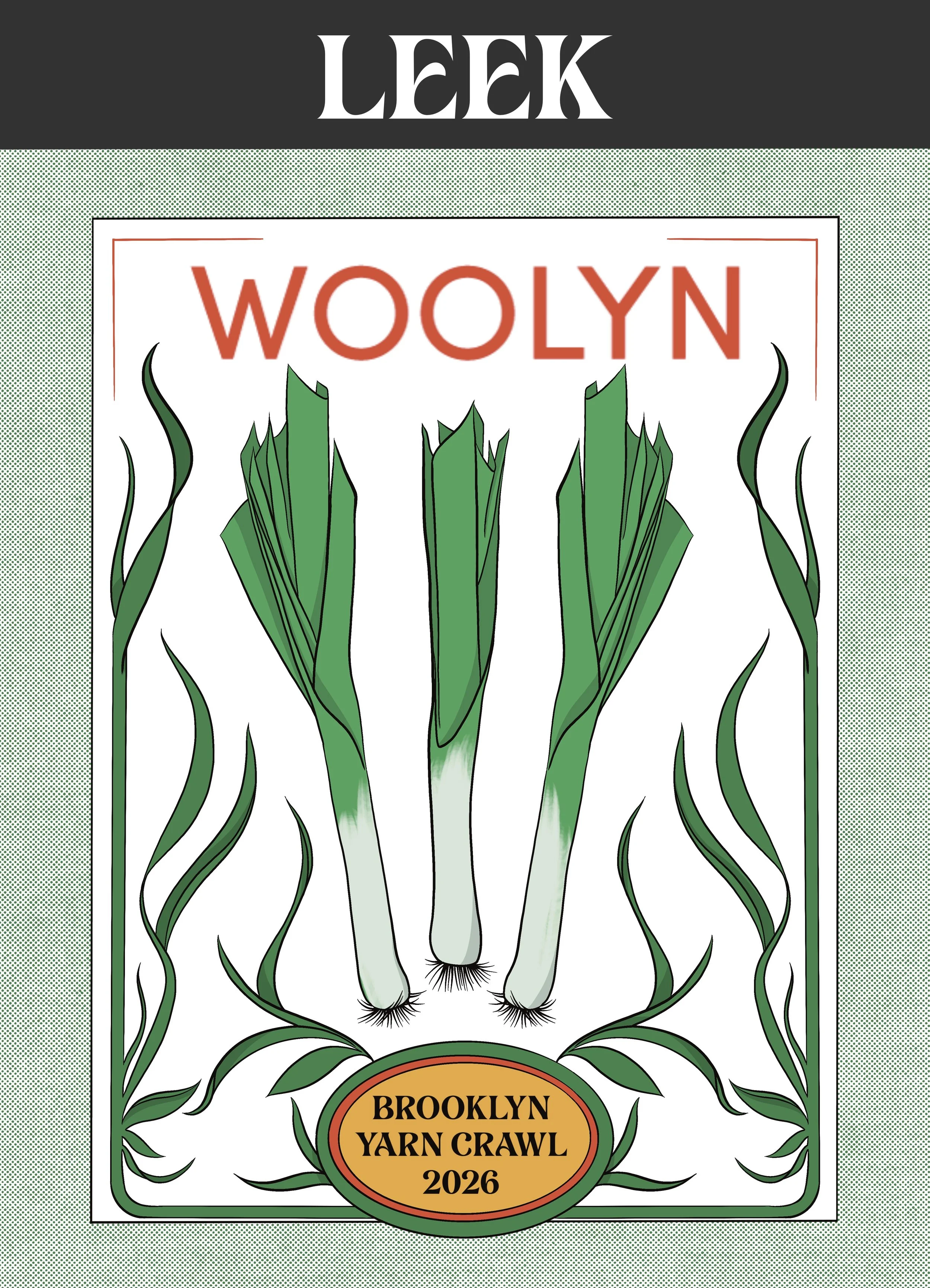 Seed pack Illustration for Brooklyn Yarn Crawl