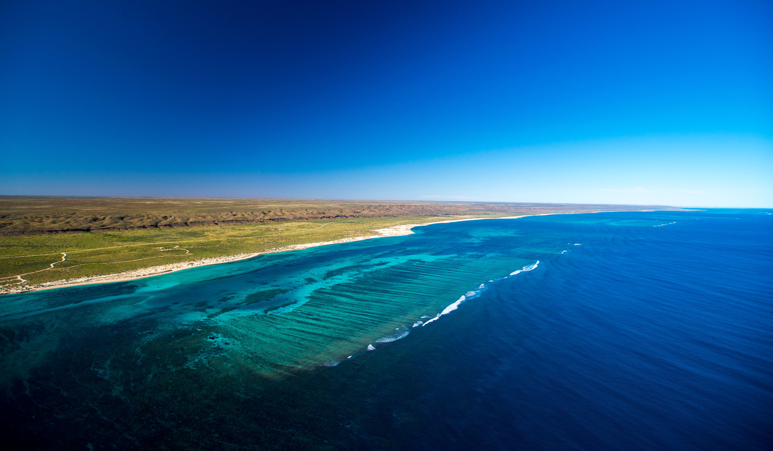 Aerial view of Ningaloo Reef and Cape Range National Park ©Tourism Western Australia.jpg
