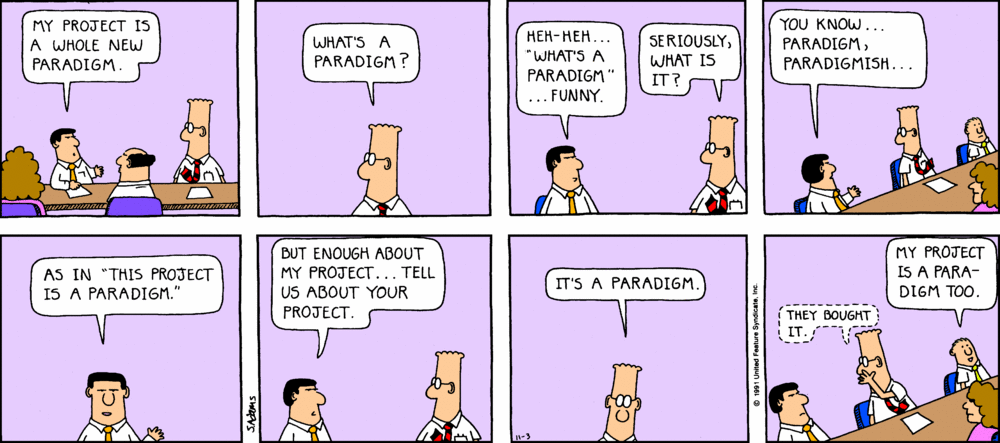 My innovation project is a paradigm
