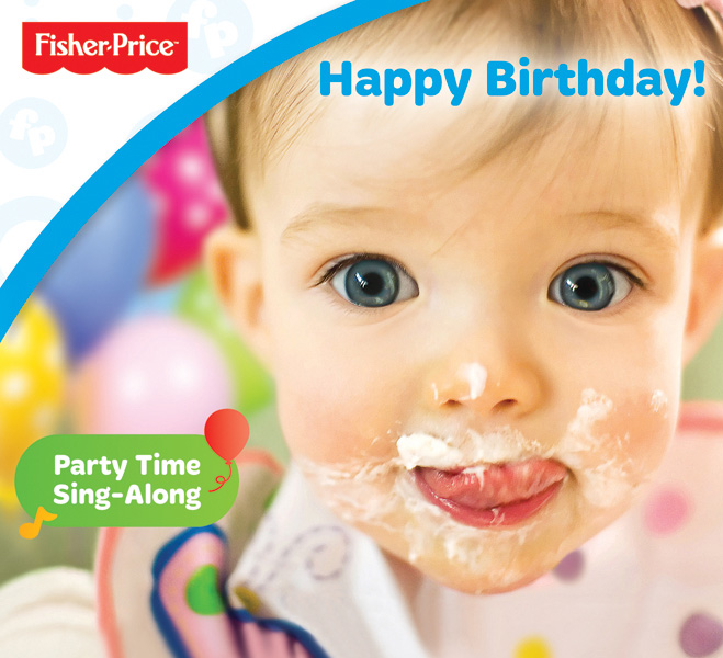 My niece graces the cover of this new Fisher-Price product. I took this photograph of her while she was eating birthday cake at her first birthday party a few years back.