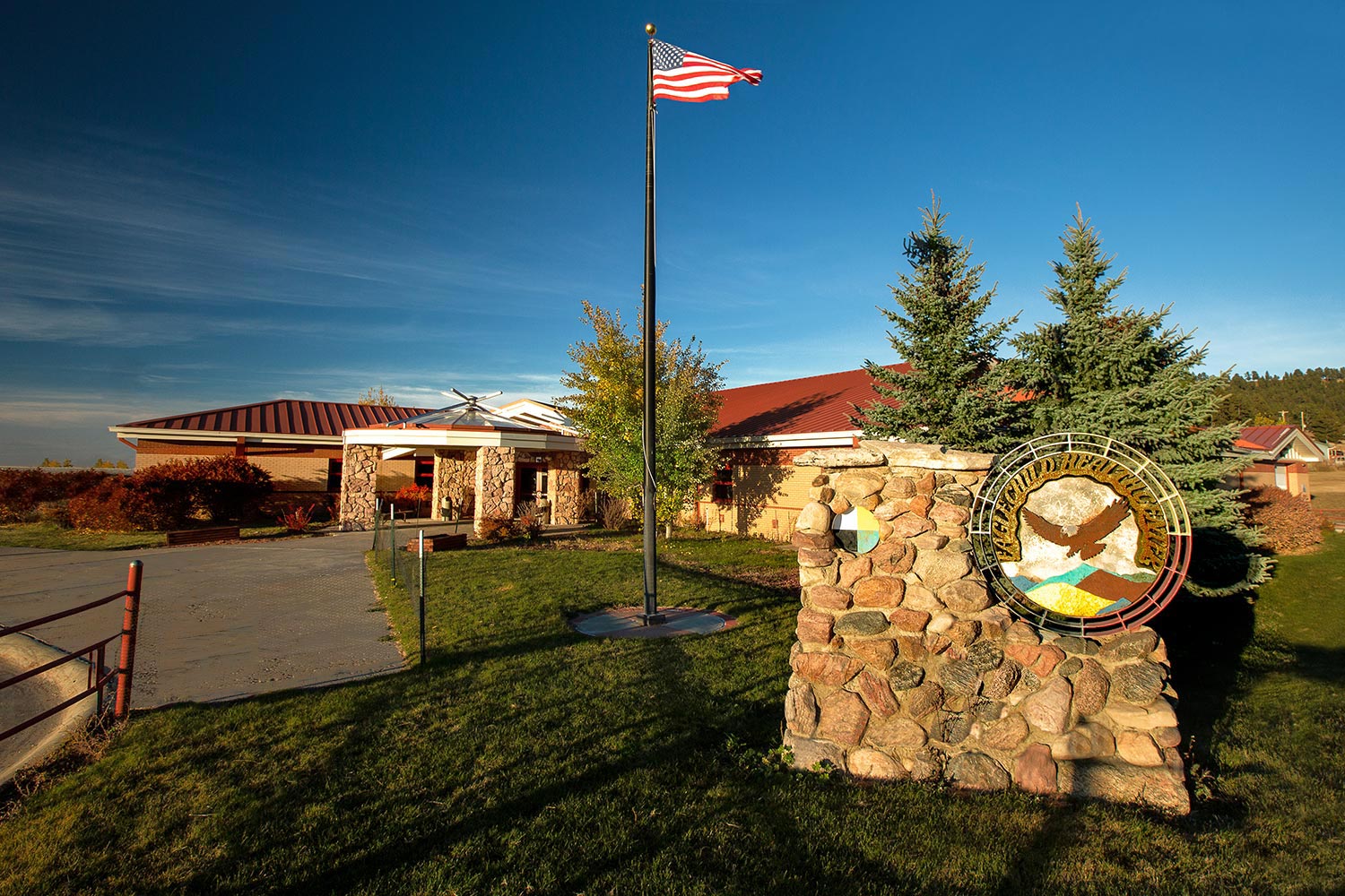 The Eagle Child Health Center in Hays, Montana.
