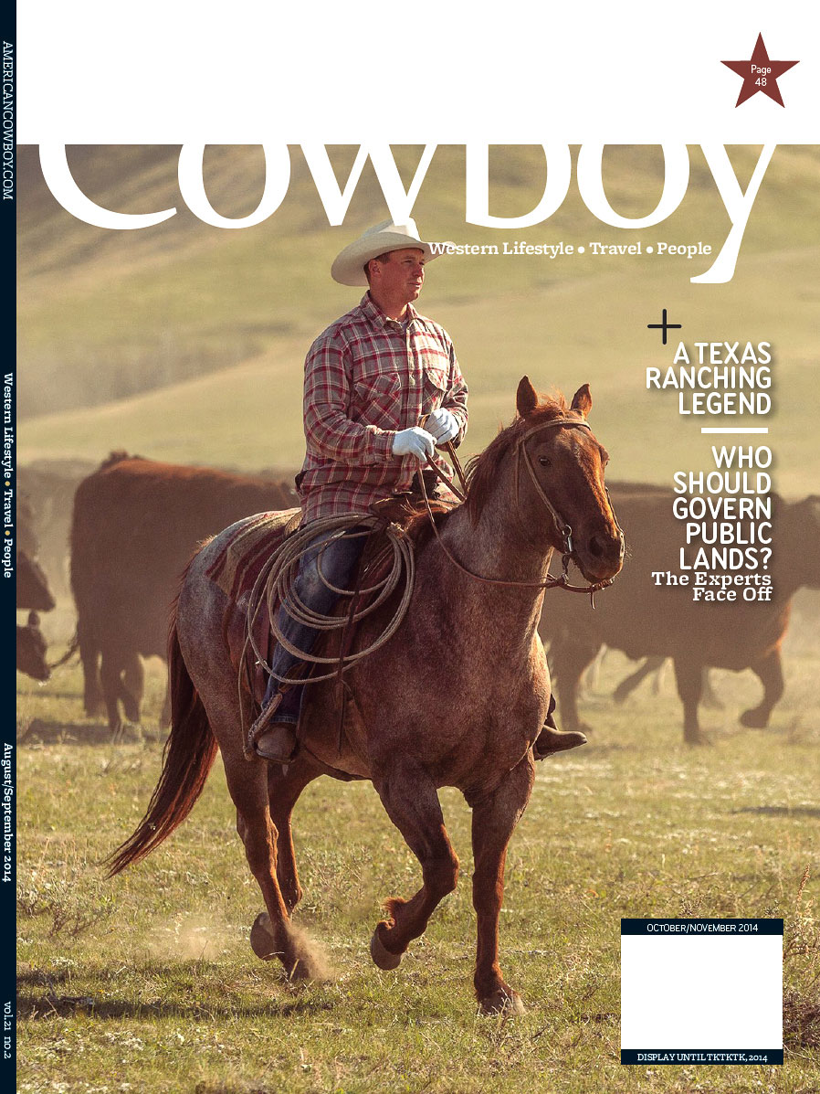 American Cowboy Cover Proof