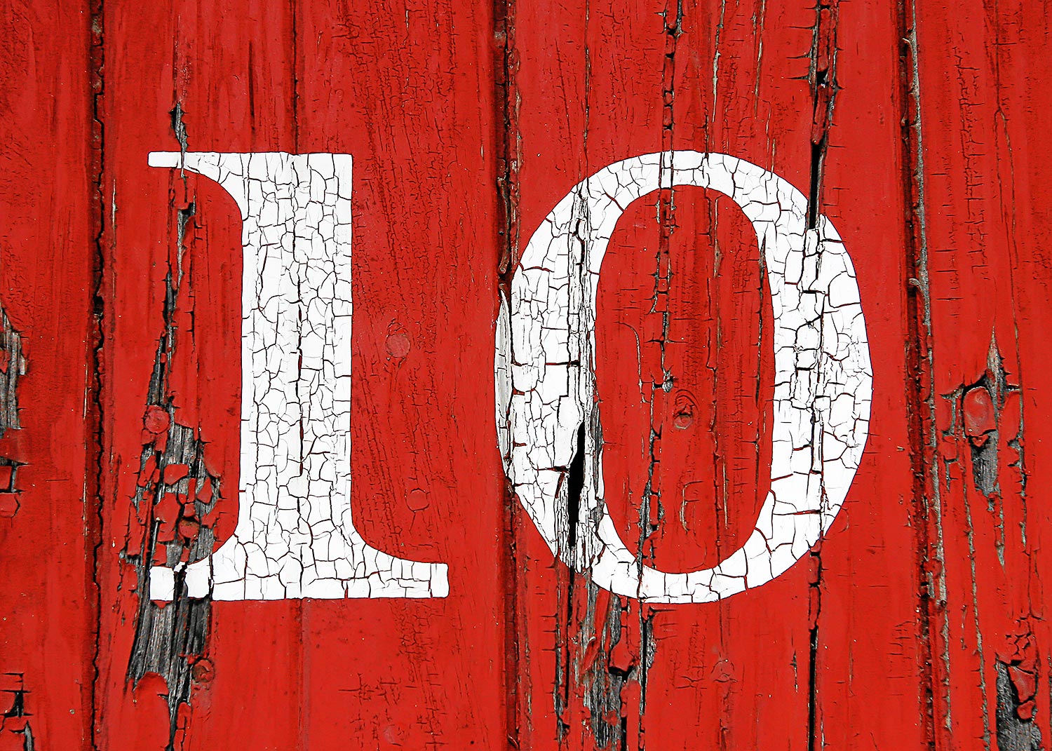 The number 10 on an old railroad car near North Freedom, Wisconsin.&nbsp;→ Buy a Print
