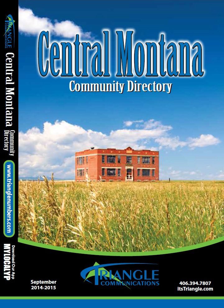 Triangle Communications Telephone Book Cover