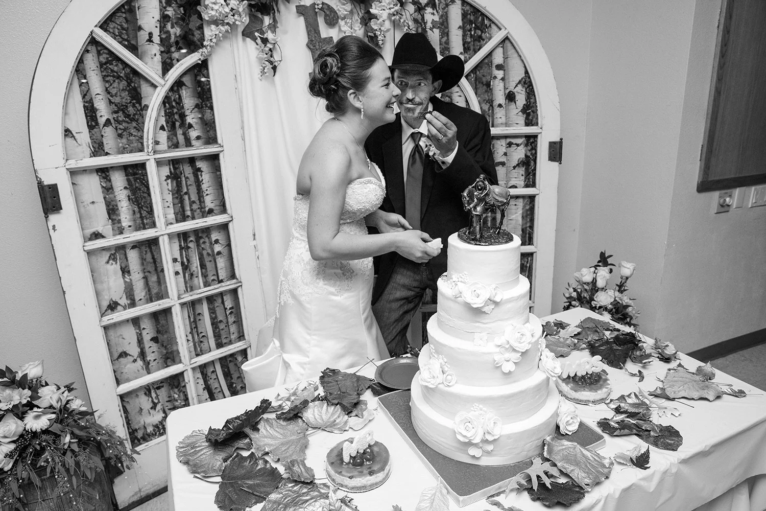Feeding Her Cake