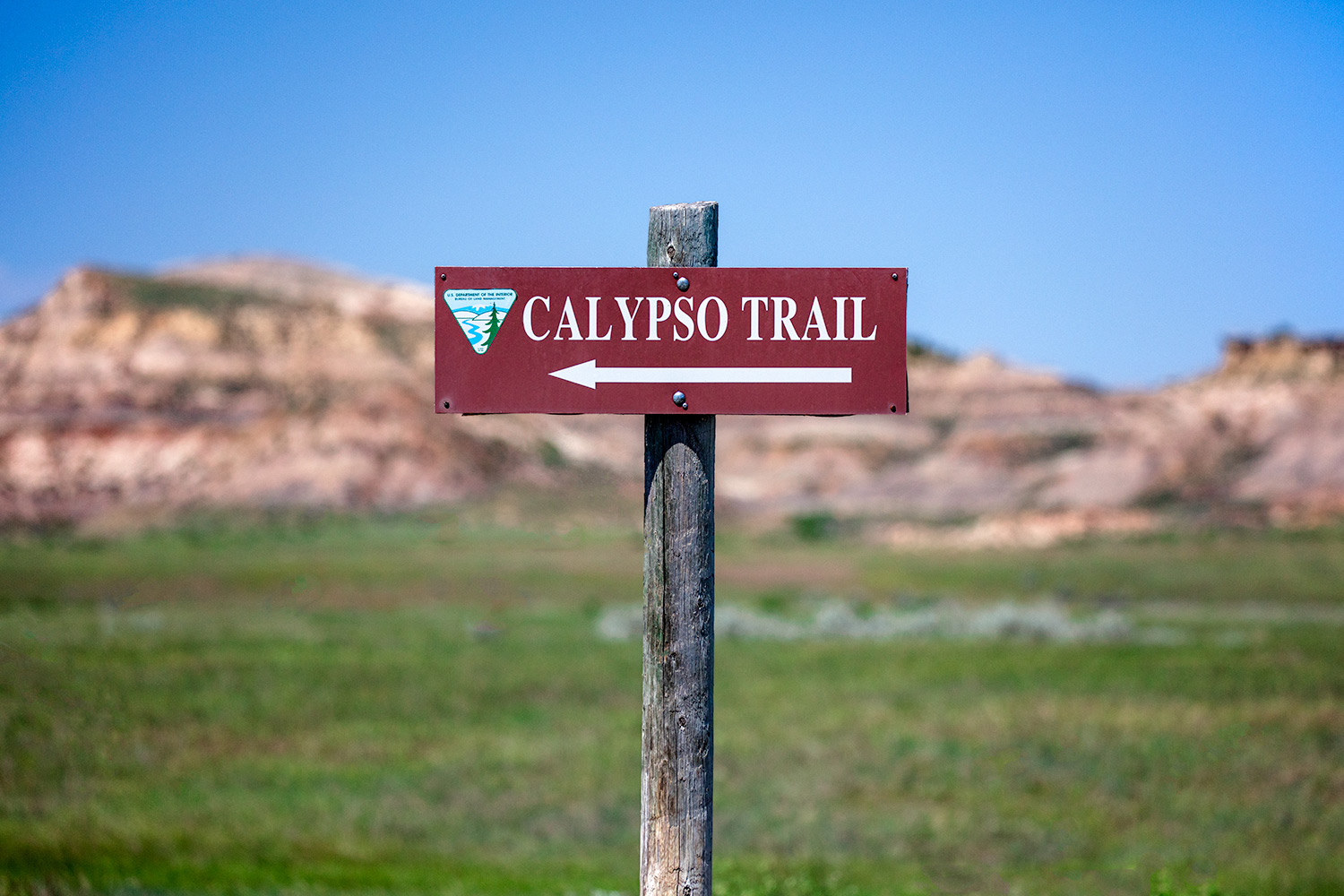 Calypso Trail Sign