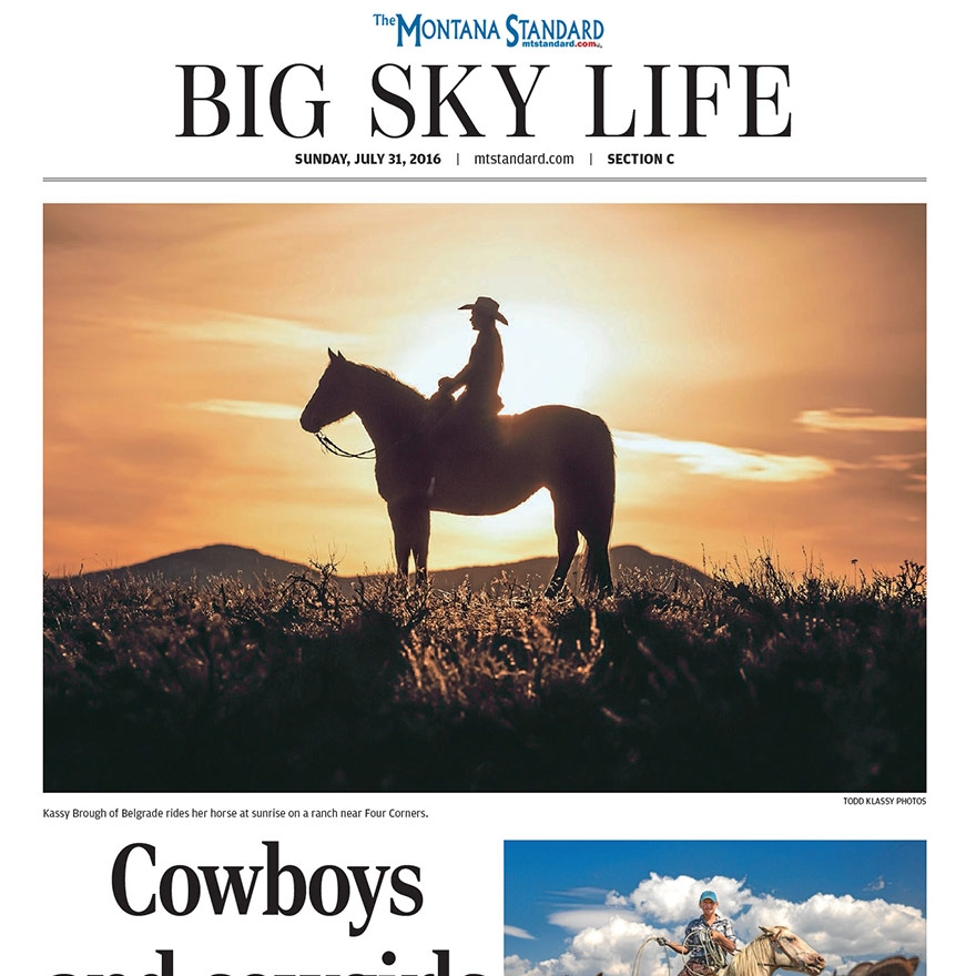 My cowboy photos in The Montana Standard