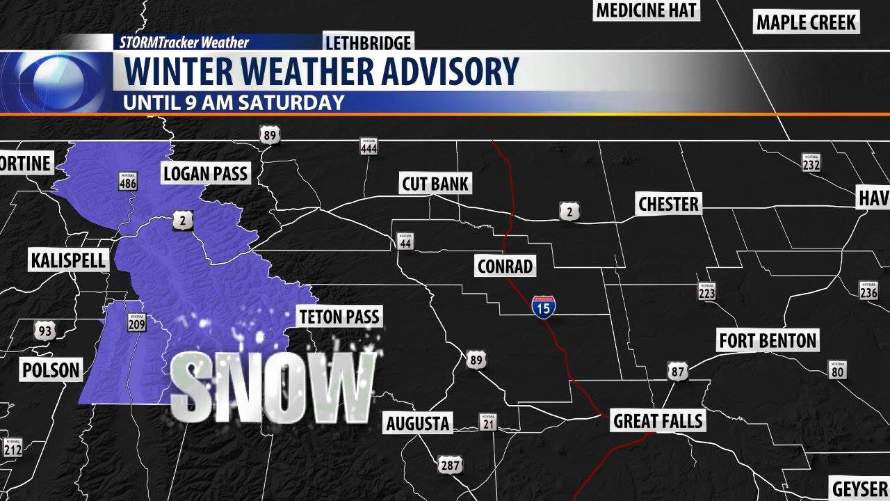 Winter Weather Advisory for Montana in Summer