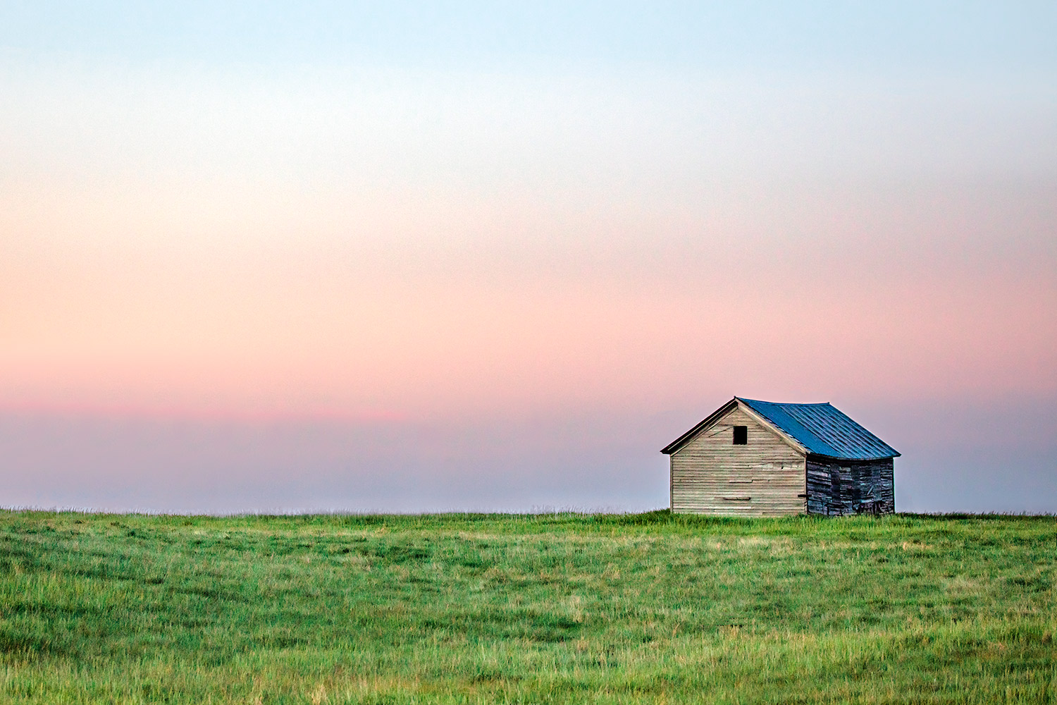 A lonely old shed stands watch over the eastern Montana plains near Baker, Montana.&nbsp;→ Buy a Print&nbsp;or License Photo